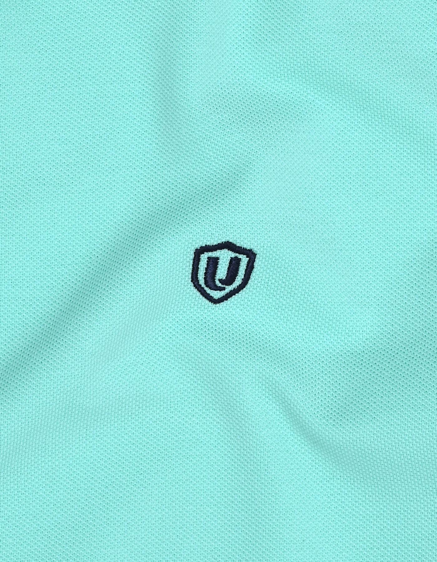 Aquatic Plain Pique Polo Shirt - Image 4