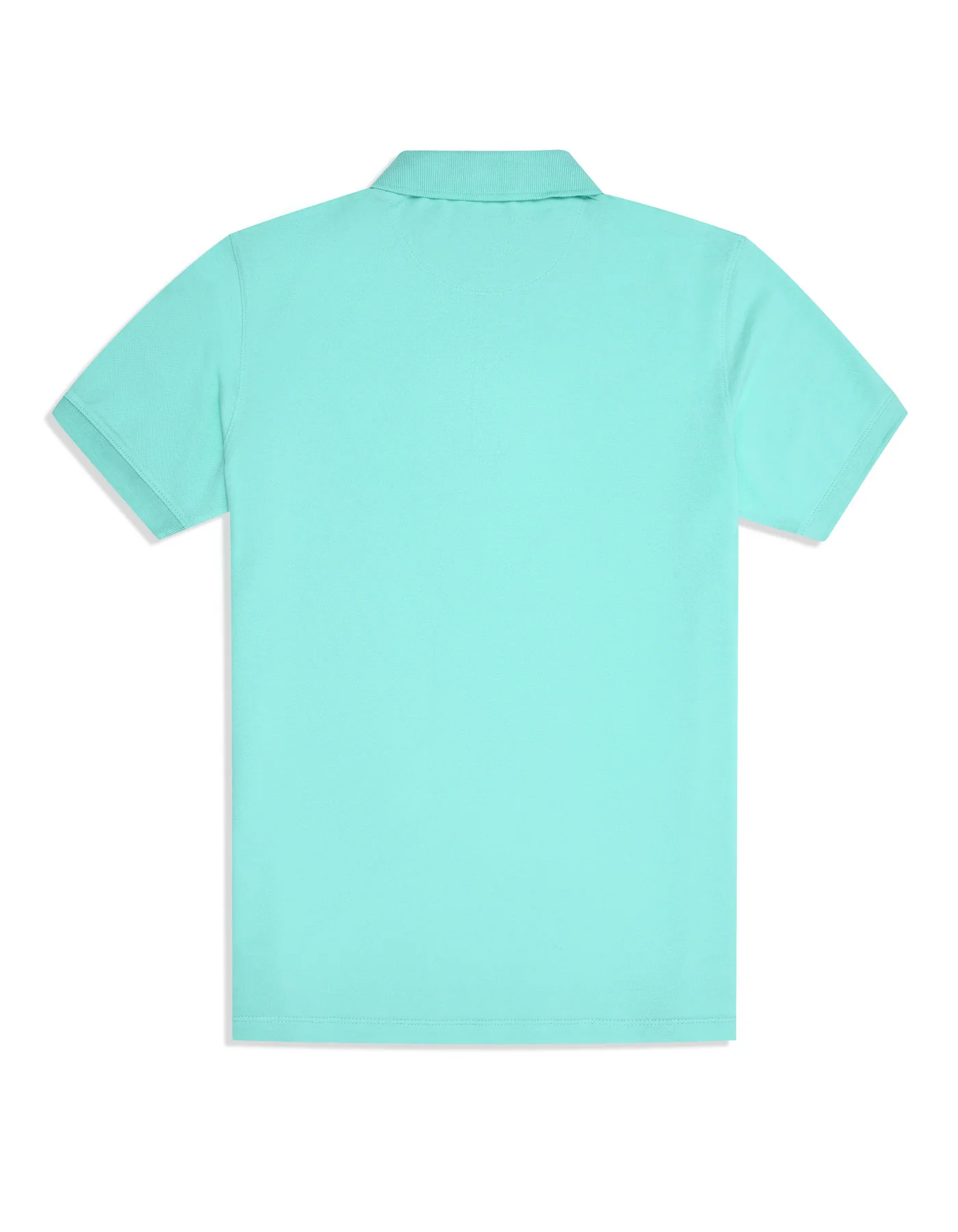 Aquatic Plain Pique Polo Shirt - Image 5
