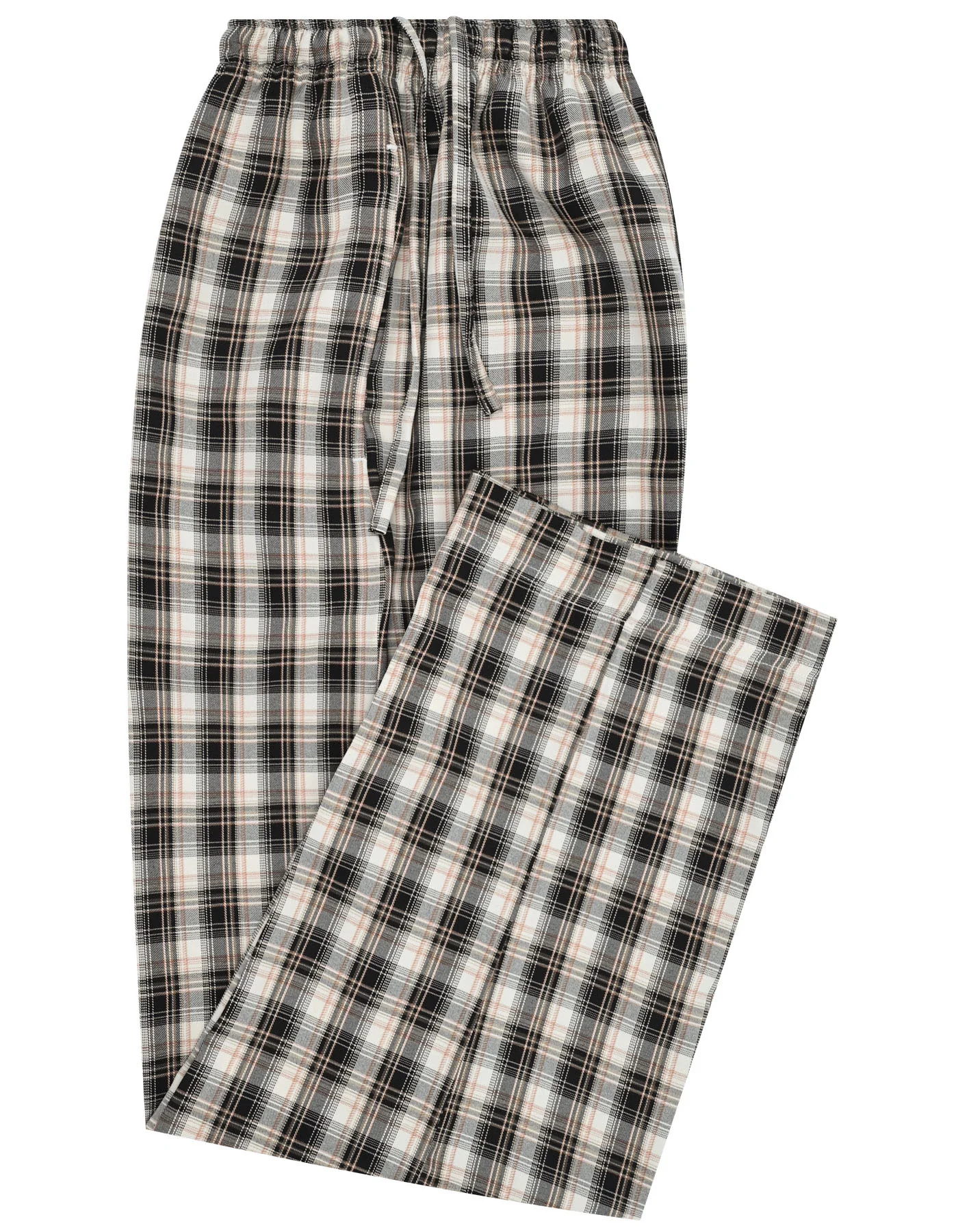 Black Check Cross Pocket Woven Pajama