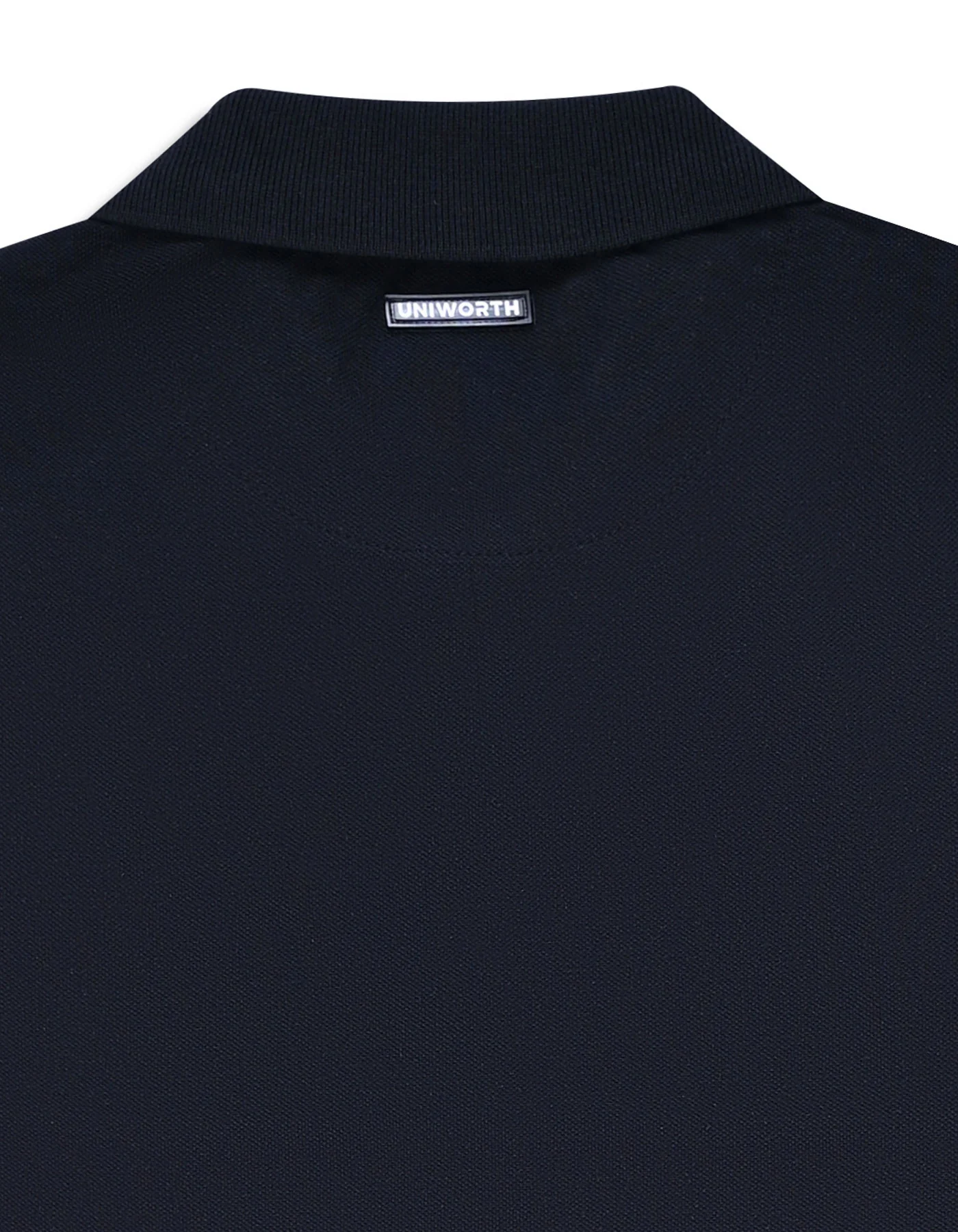 Black Color Block Polo Shirt - Image 5