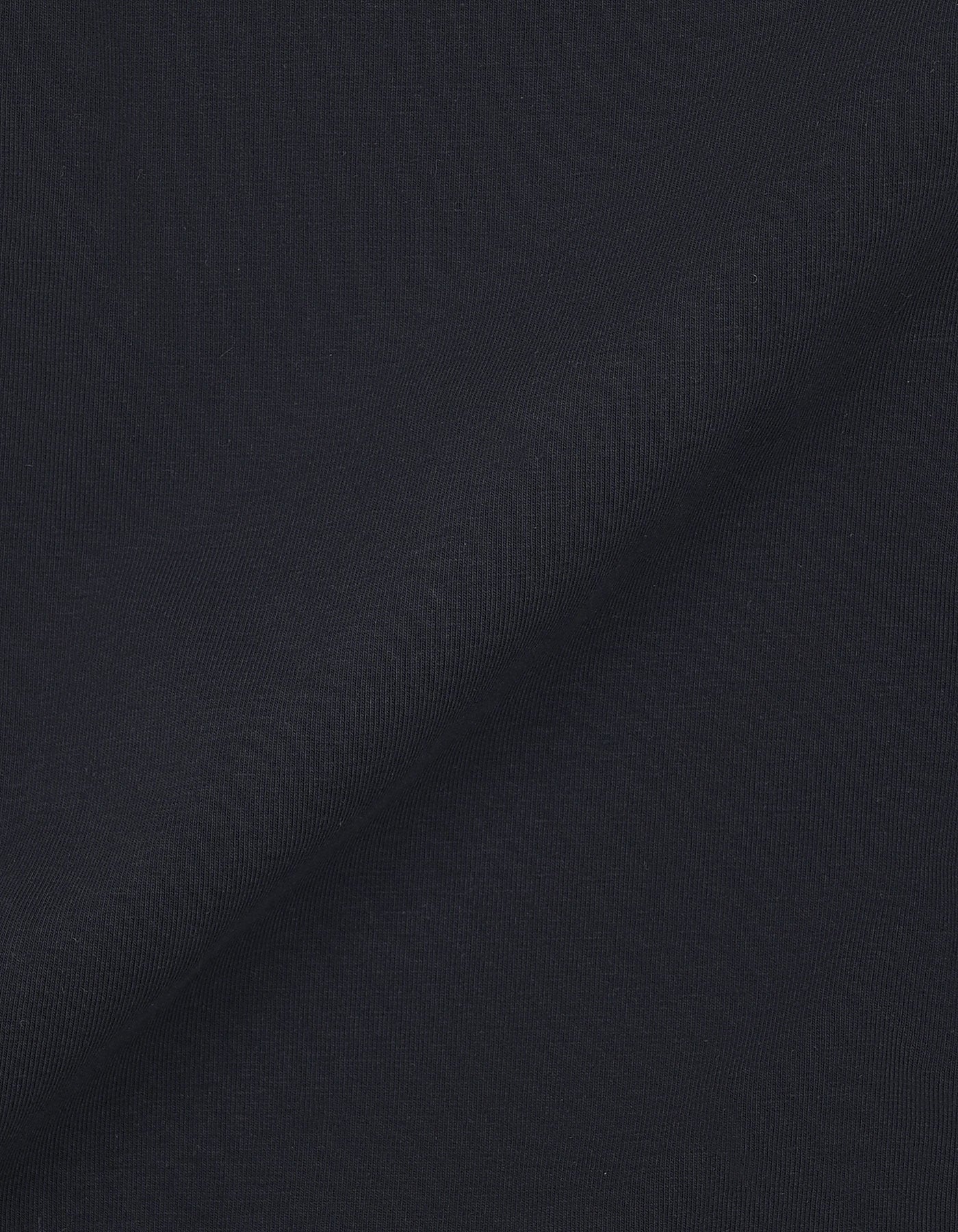 Black Plain Cross Pocket Knit Pajama - Image 4