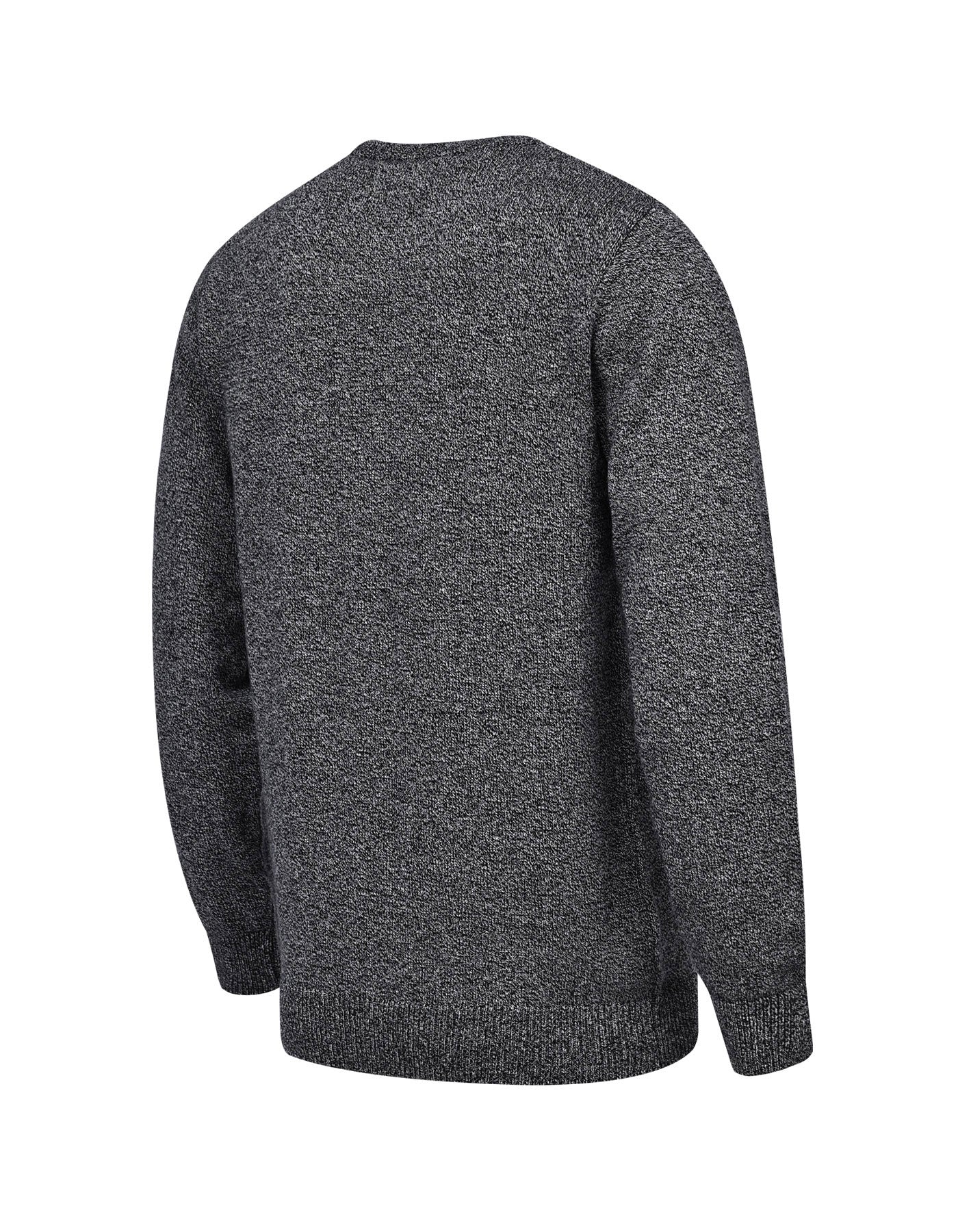 Black Dotted Crew Neck Sweater - Image 4