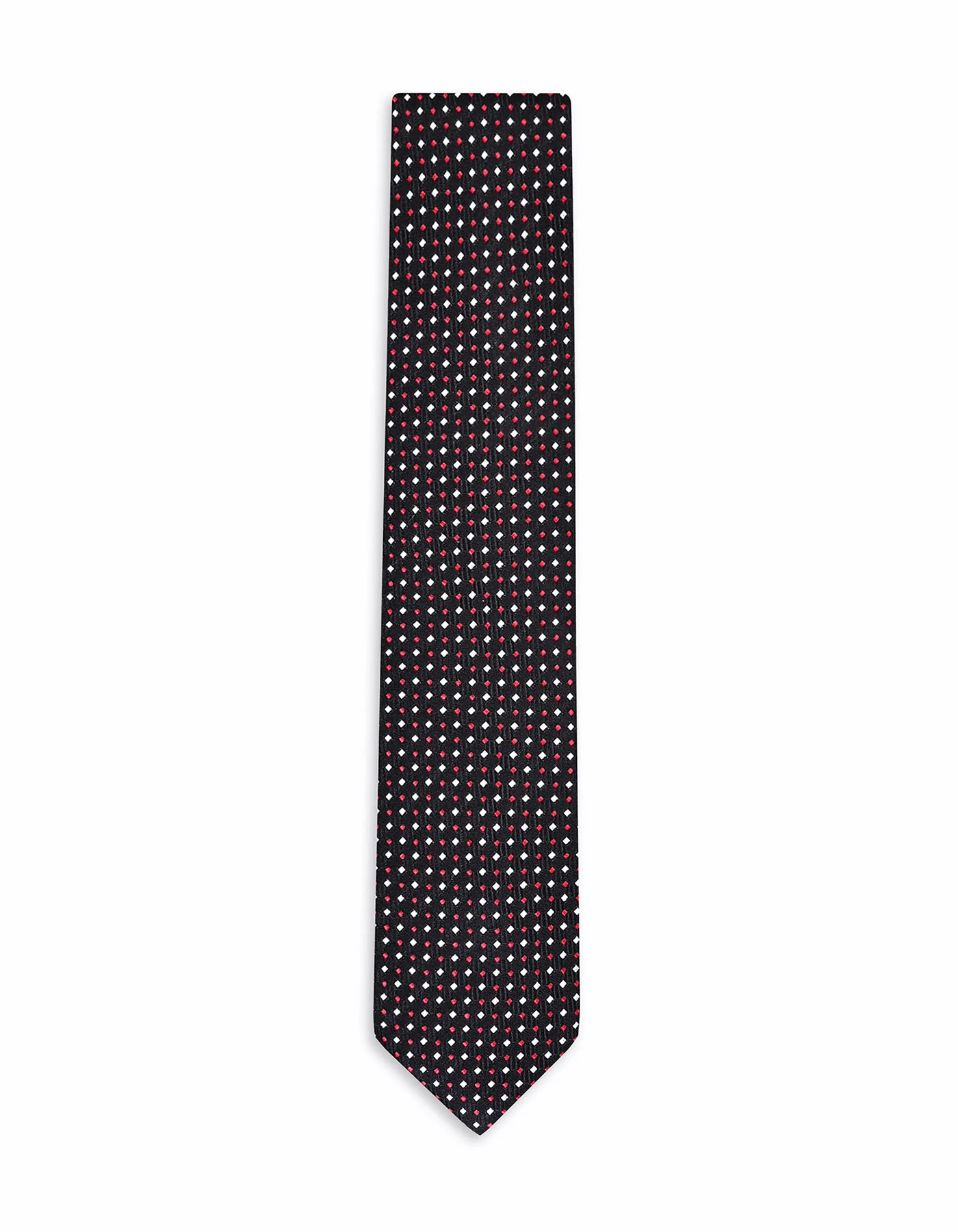 Black Dotted Tie - Image 2