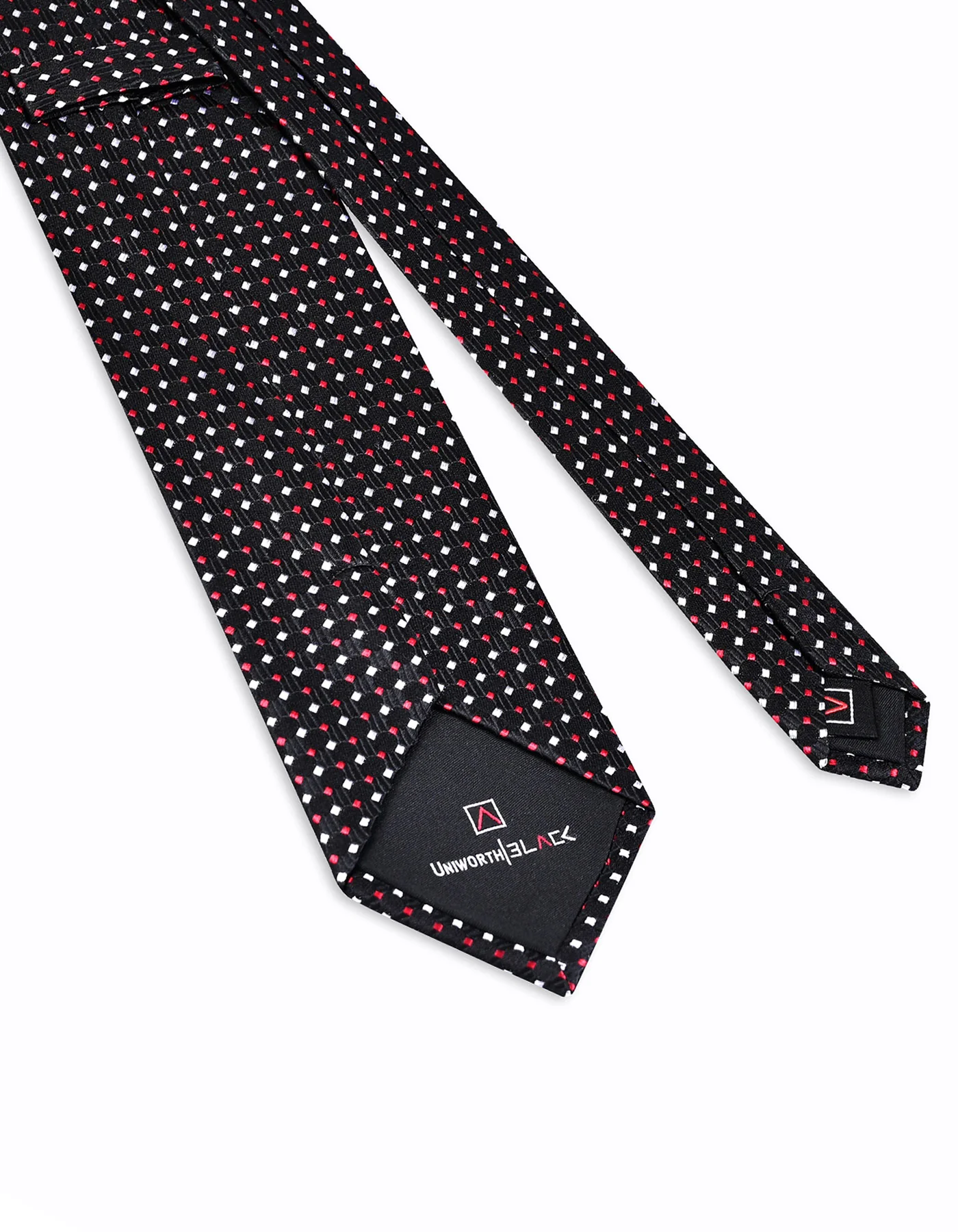 Black Dotted Tie - Image 3