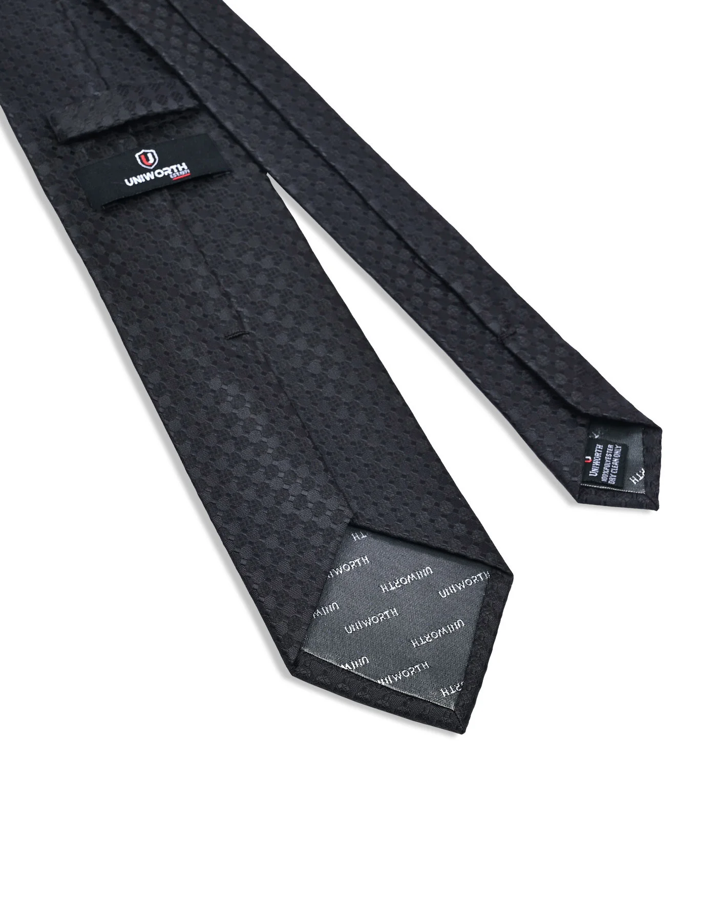 Black Dotted Tie - Image 3