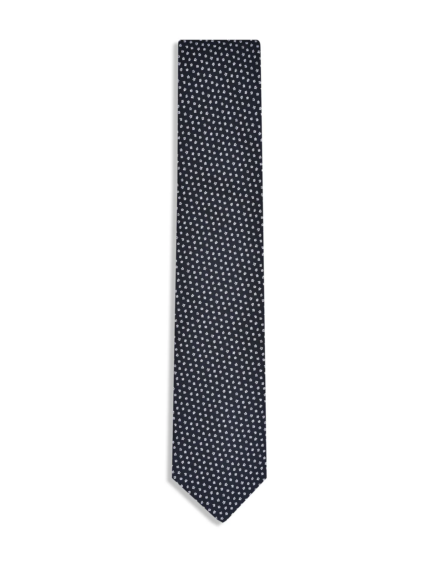 Black Floral Tie - Image 2