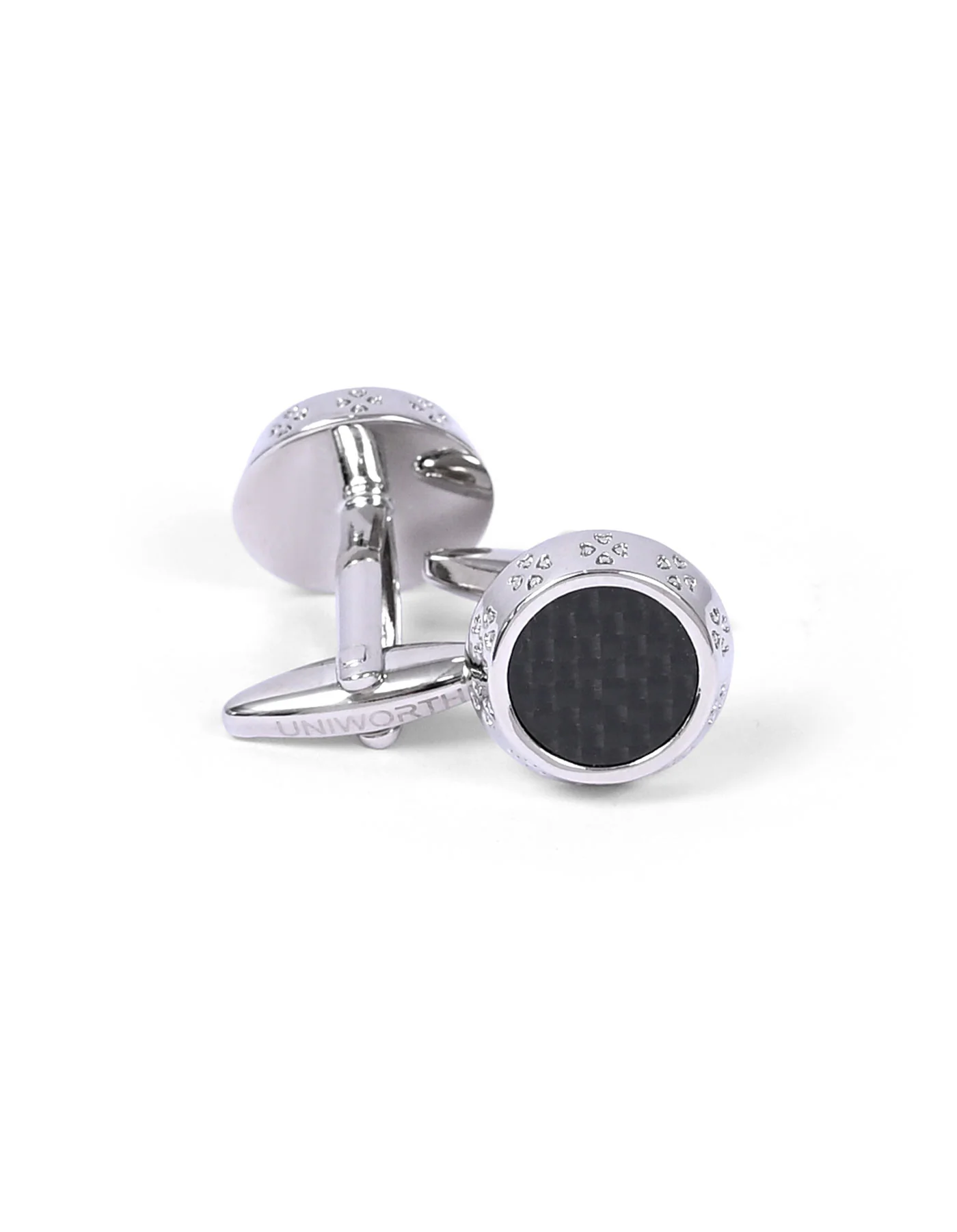 Black Geometric Cufflink