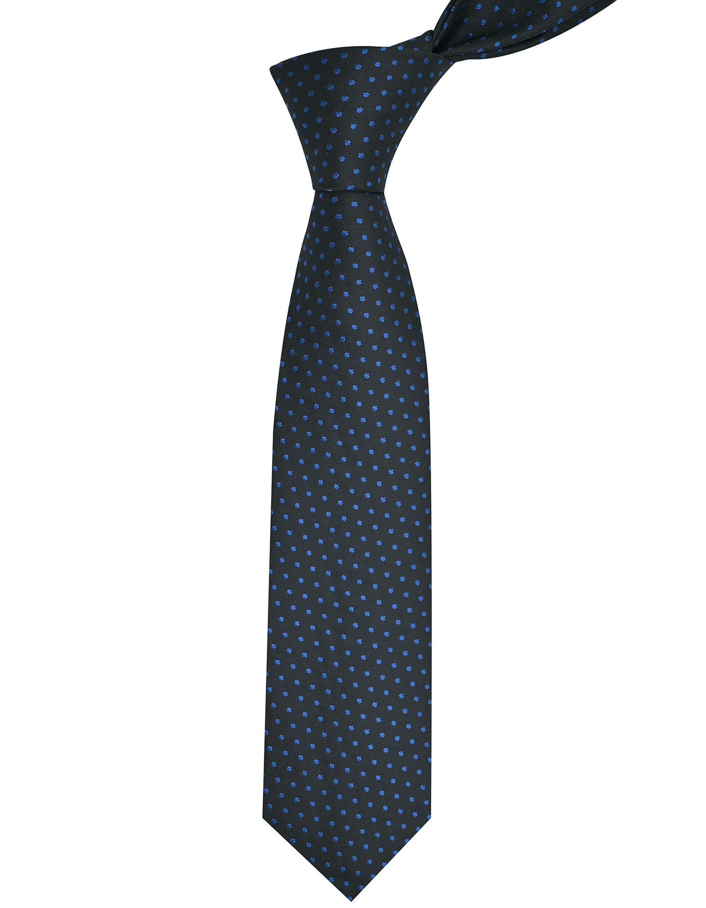 Black Geometric Tie - Image 2
