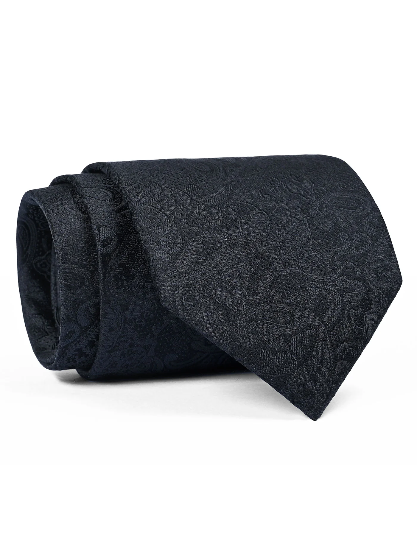 Black Geometric Tie