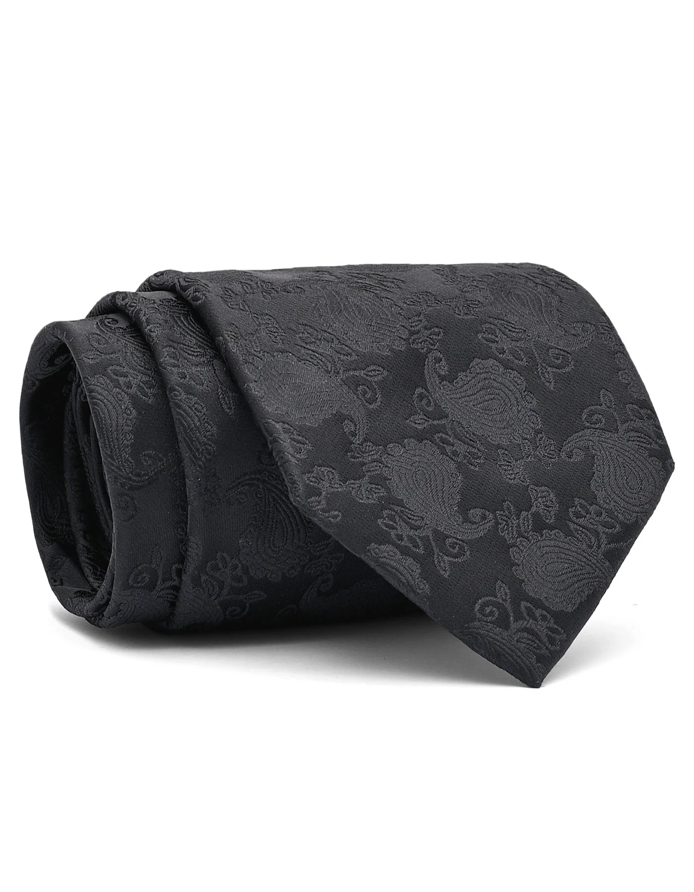 Black Paisley Tie