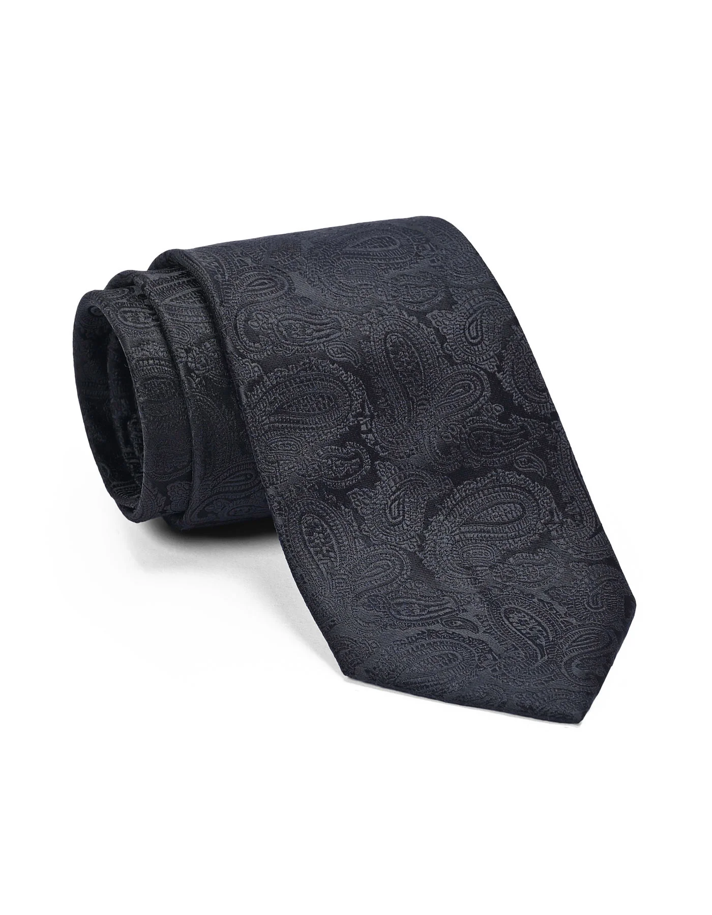 Black Paisley Tie