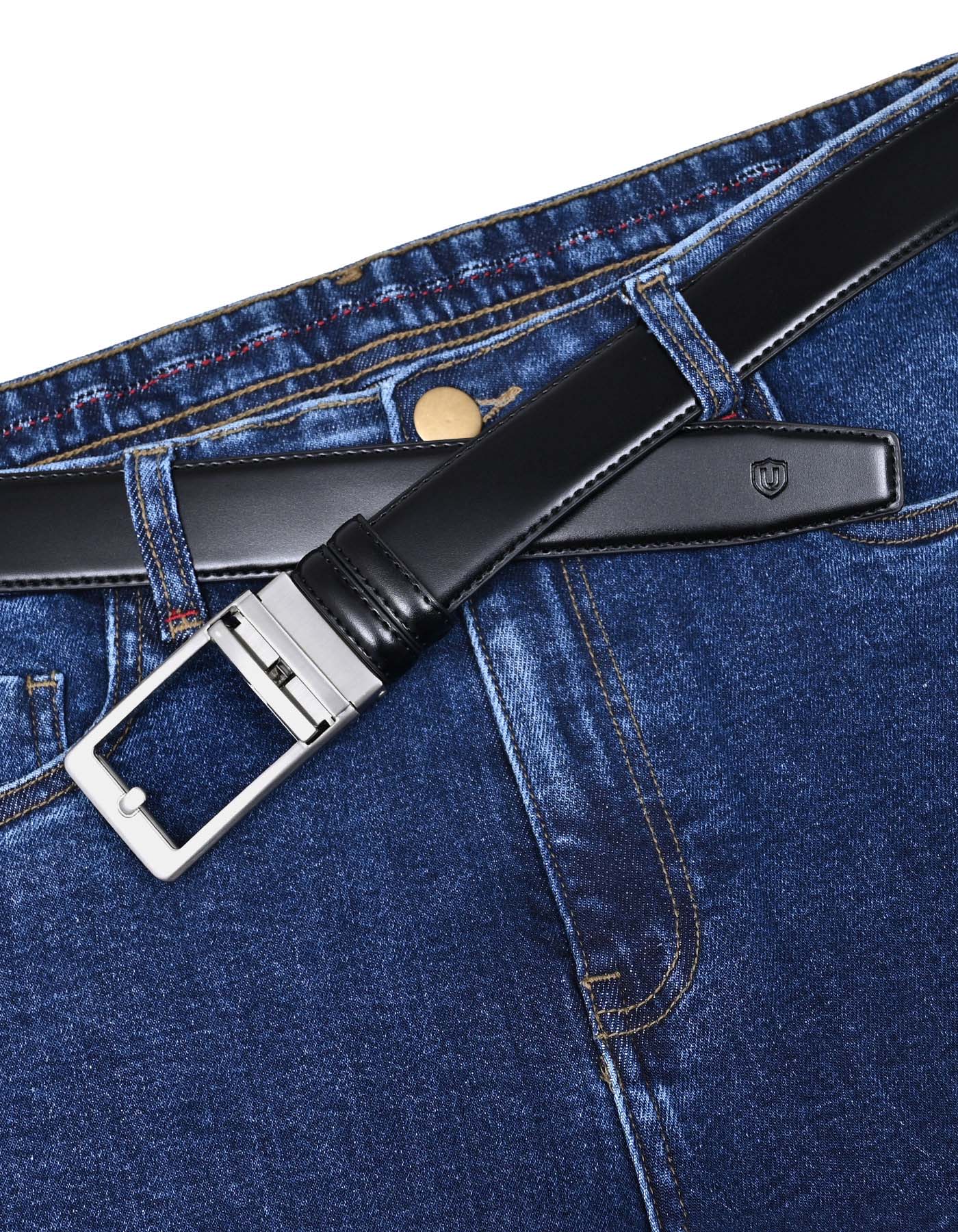 Black Palin Formal Belt - Image 3