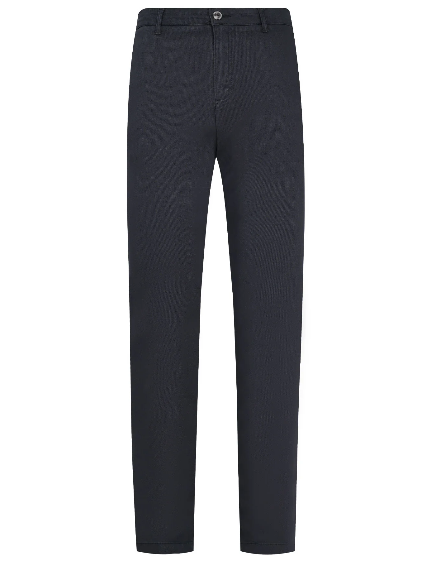 Black Plain Classic Fit Cotton Trouser
