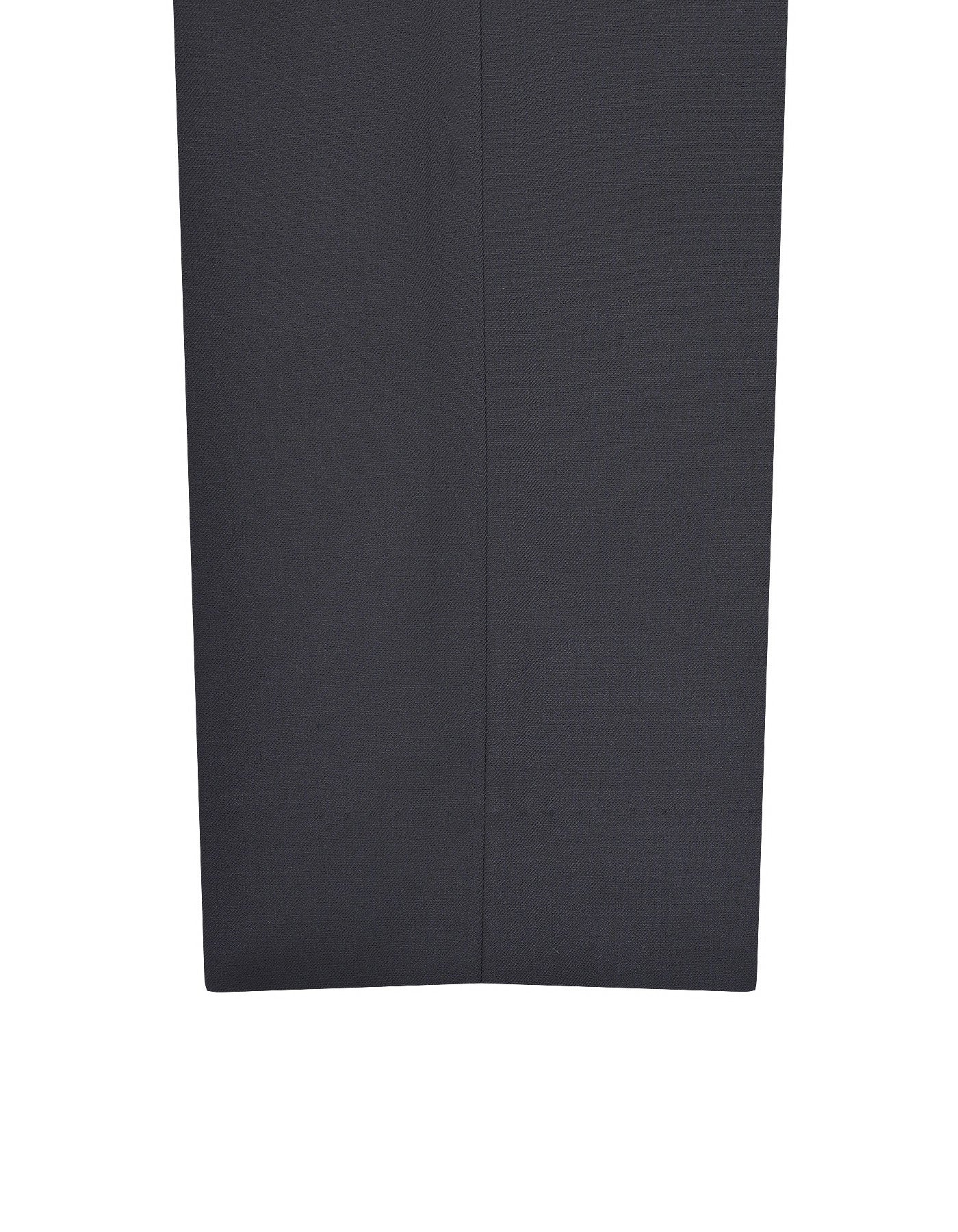 Black Plain Classic Fit Formal Trouser - Image 3