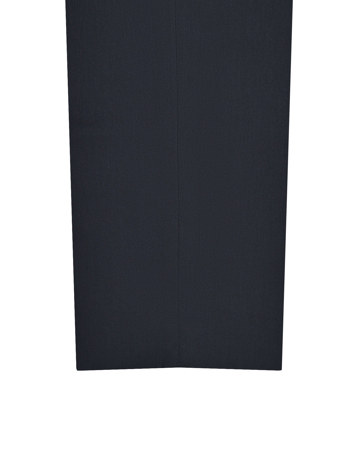 Black Plain Classic Fit Formal Trouser - Image 3