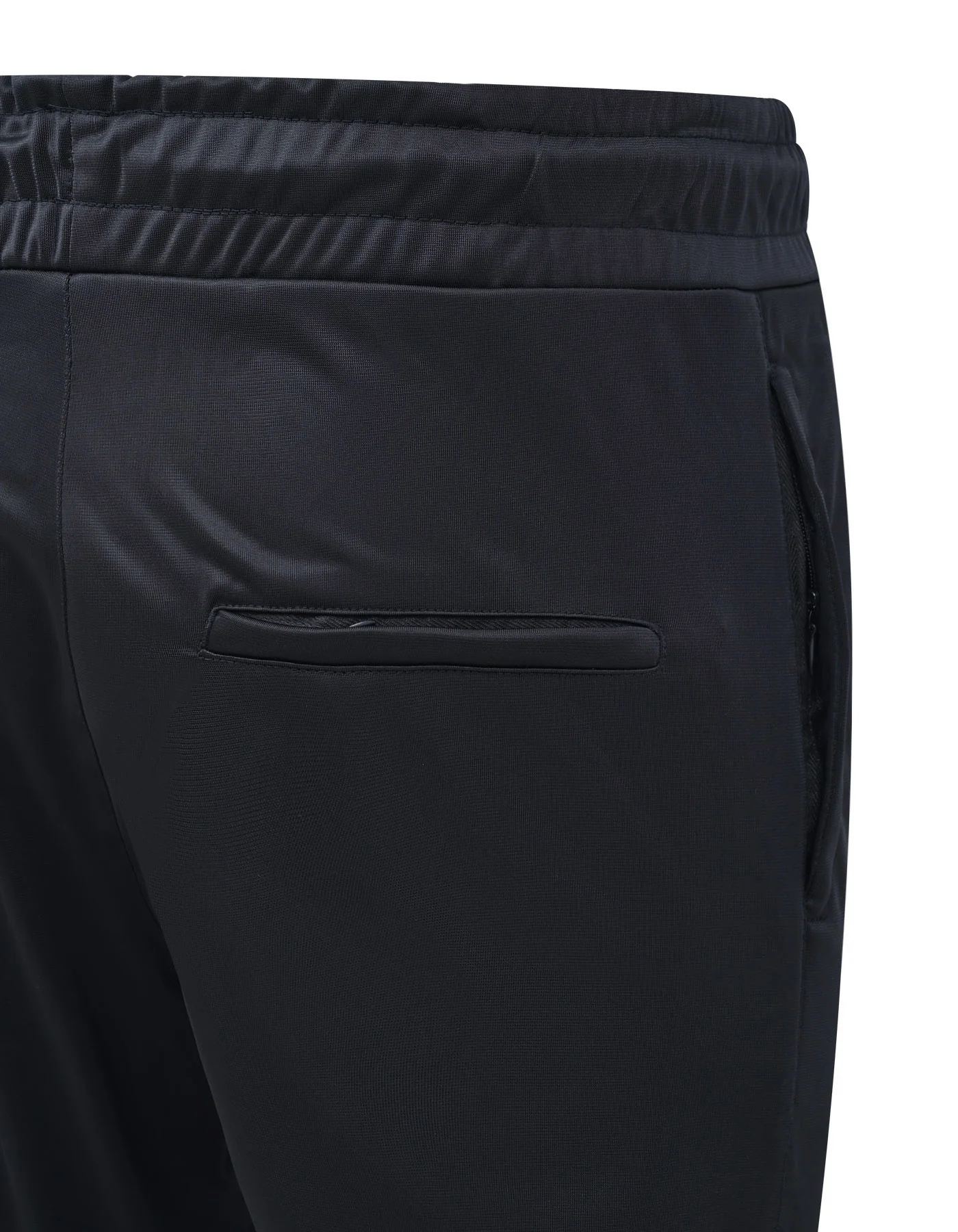 Black Plain Full Sleeves Track Suit - Image 5