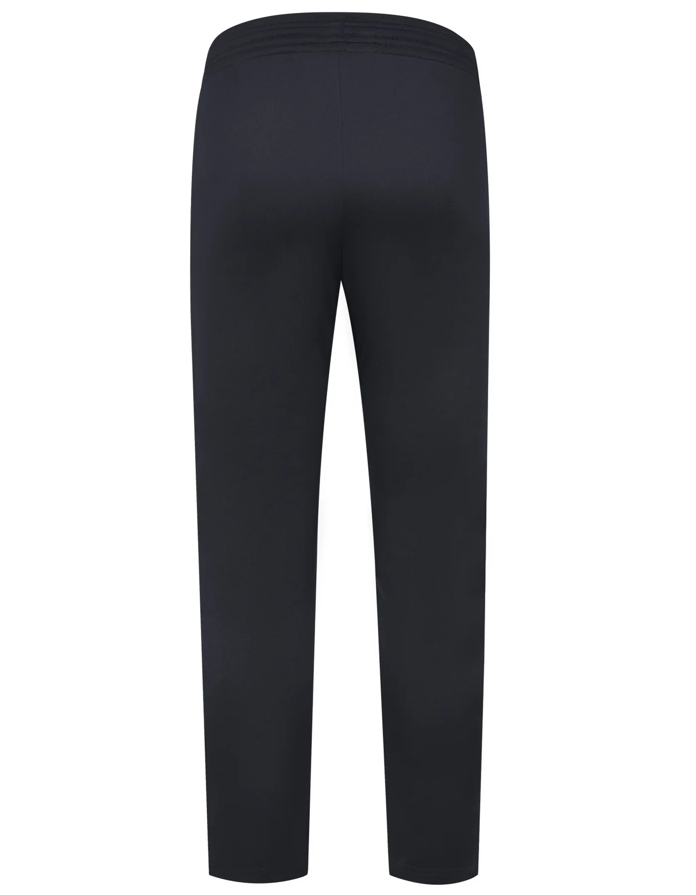 Black Plain Gym Trouser - Image 3