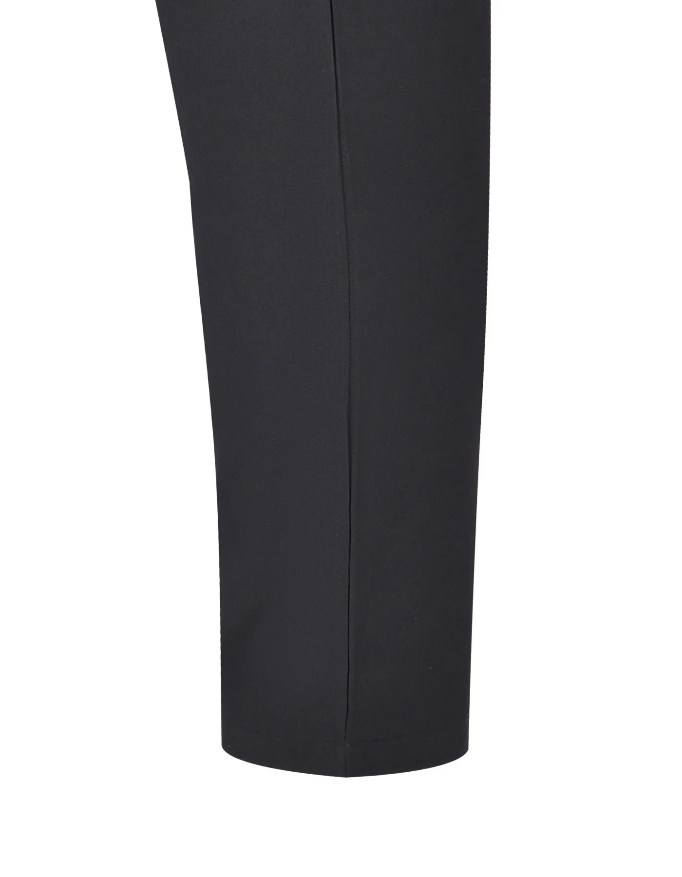 Black Plain Gym Trouser - Image 5