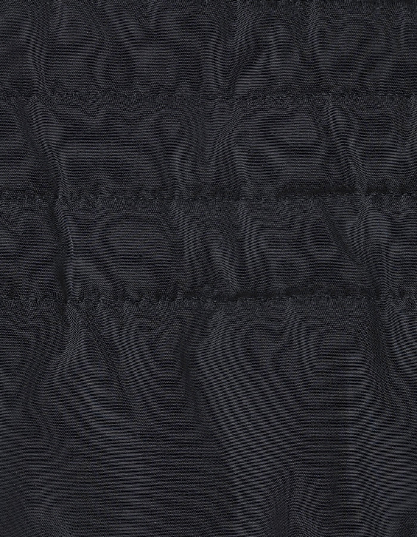 Black Plain Hooded Gilet Jacket - Image 6