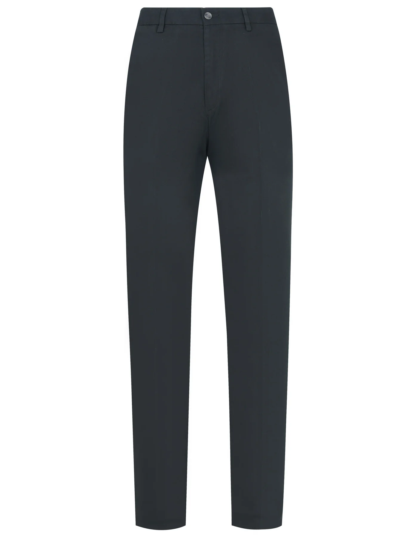 Black Plain Smart Fit Cotton Trouser