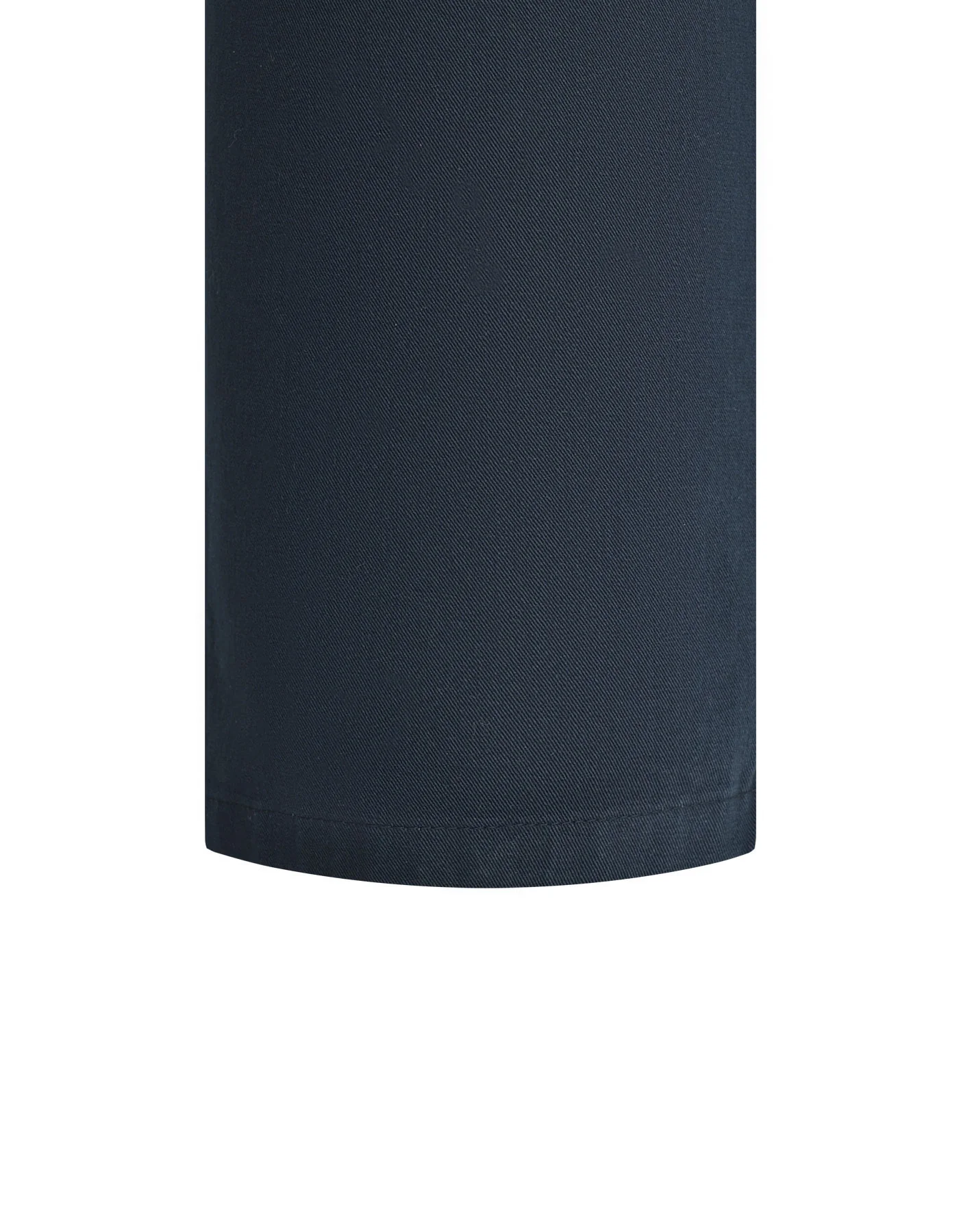 Black Plain Smart Fit Cotton Trouser - Image 4