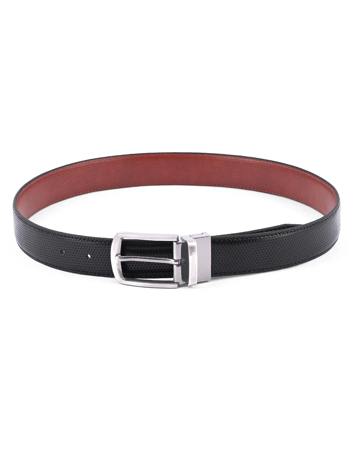 Black Premium Buckle Formal Belt - Image 2