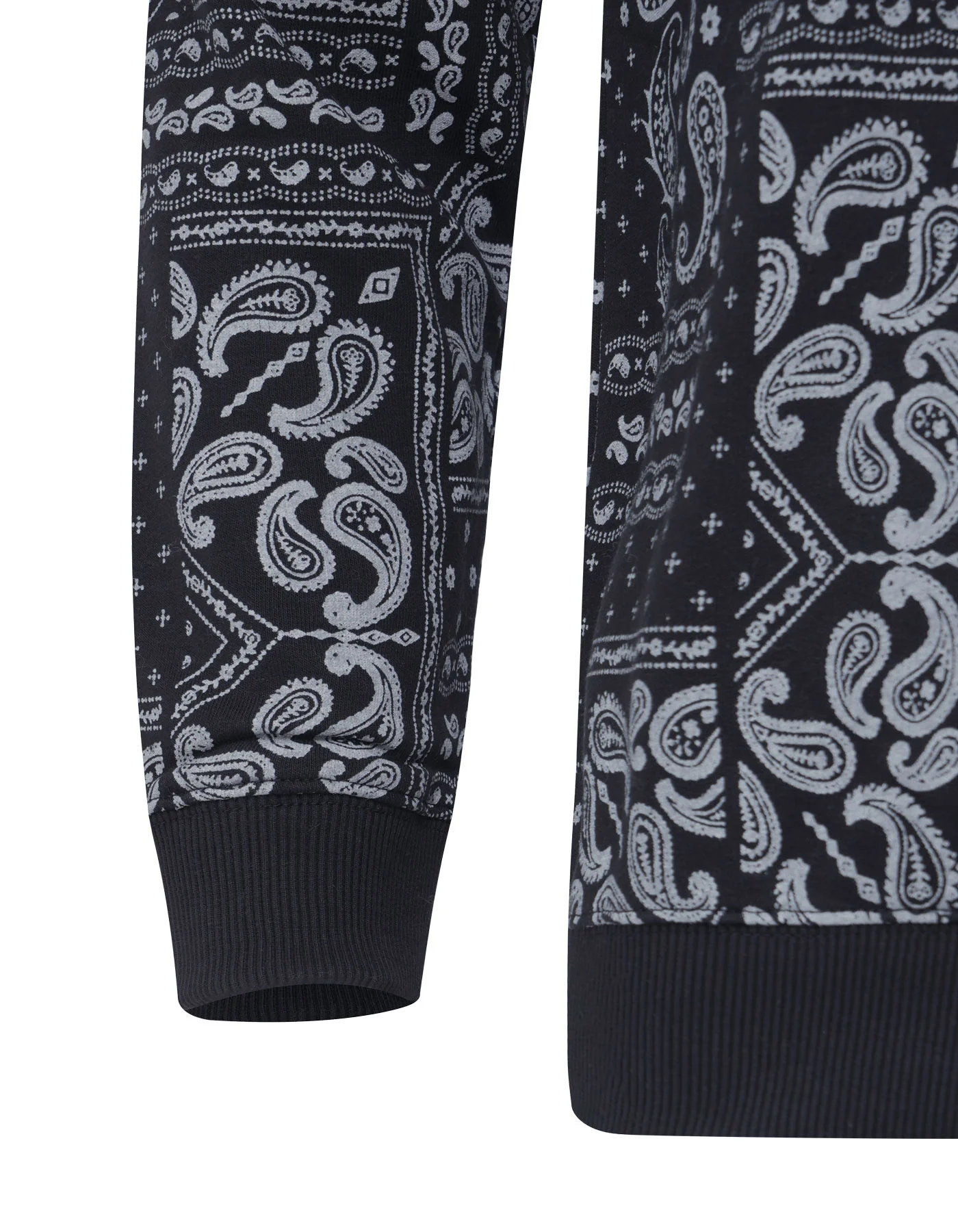 Black Printed Sweatshirt - Image 4