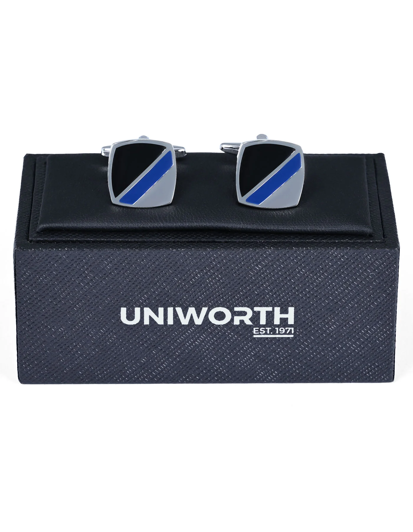 Black Square Cufflink - Image 2