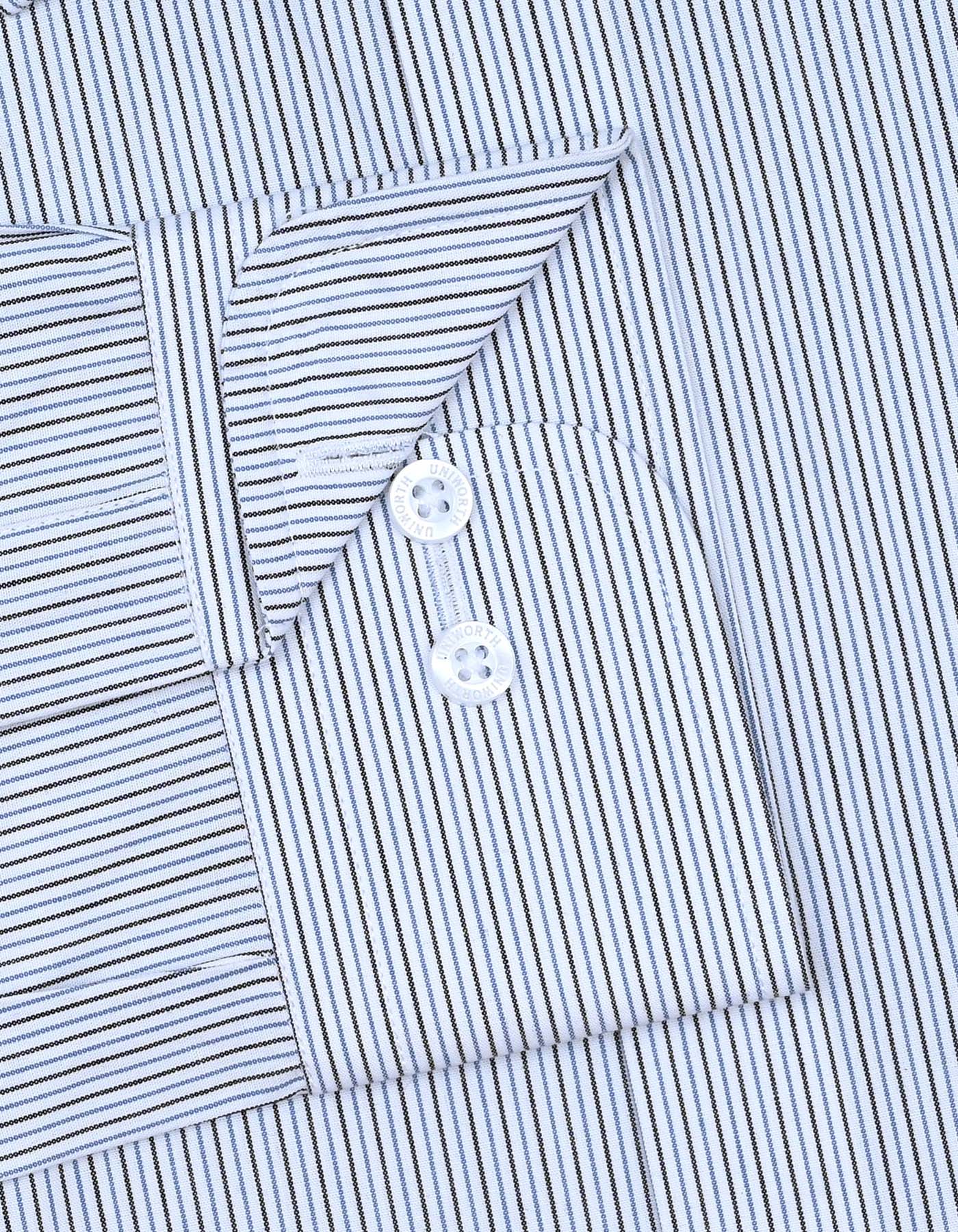 Black Stripe Classic Fit Shirt - Image 3