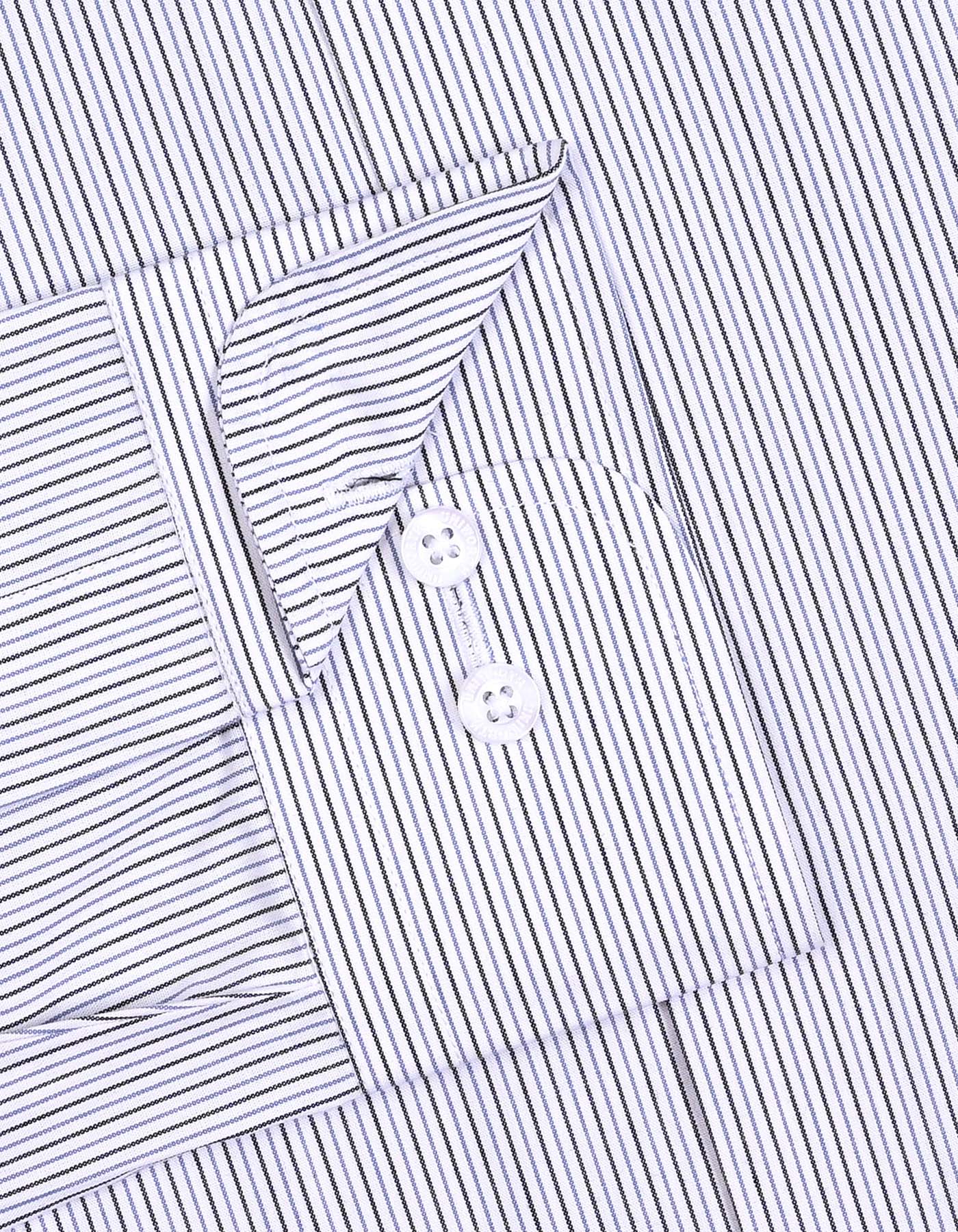 Black Stripe Classic Fit Shirt - Image 3