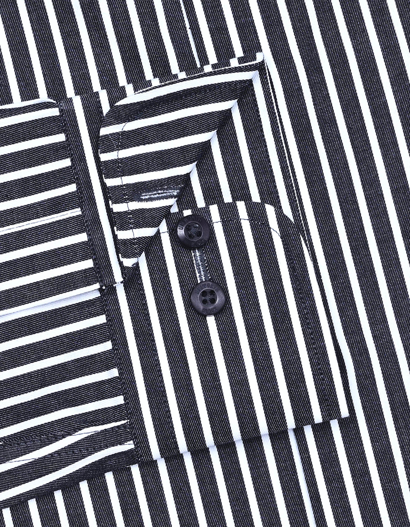 Black Stripe Classic Fit Shirt - Image 3