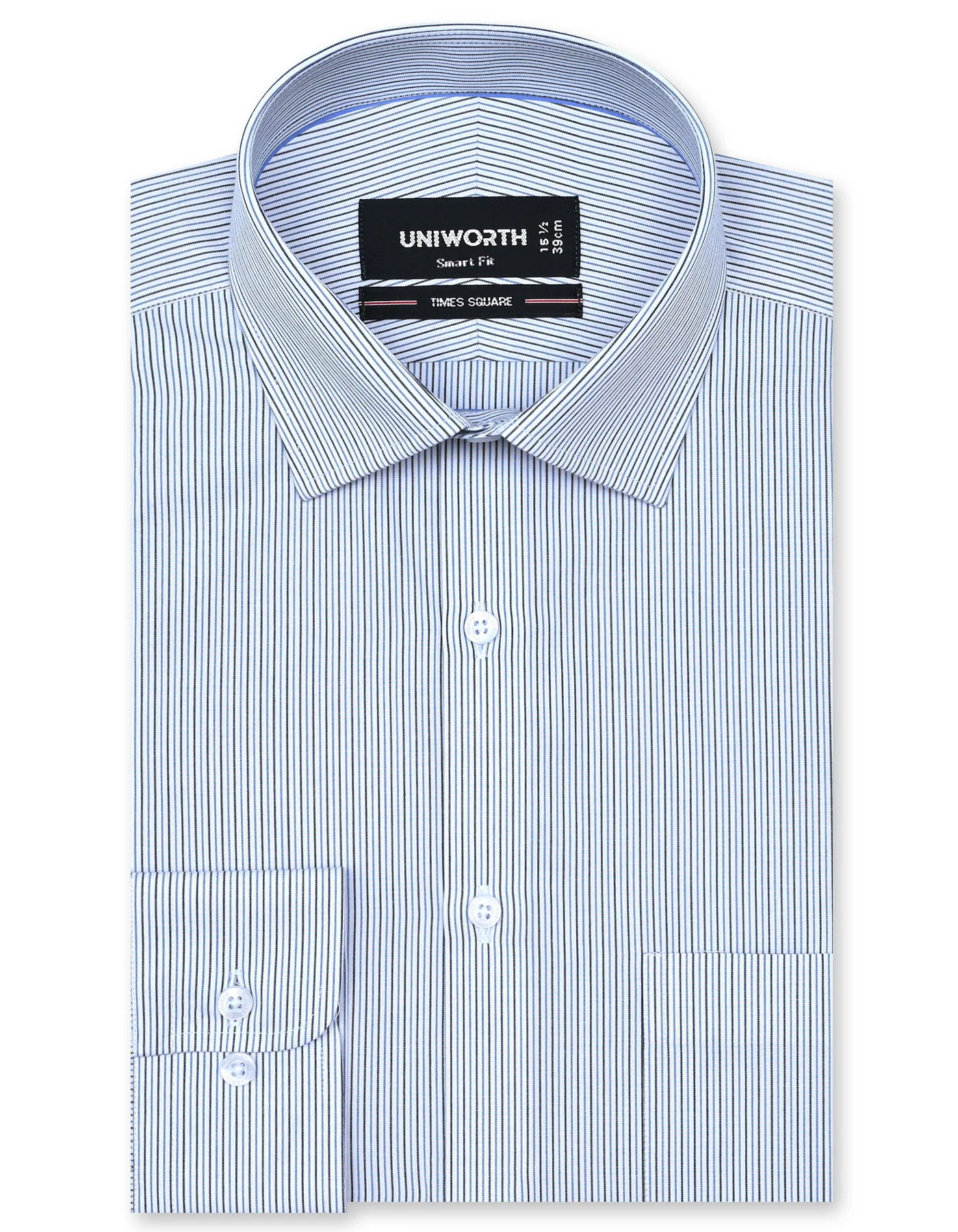 Black Stripe Tailored Smart Fit Shirt