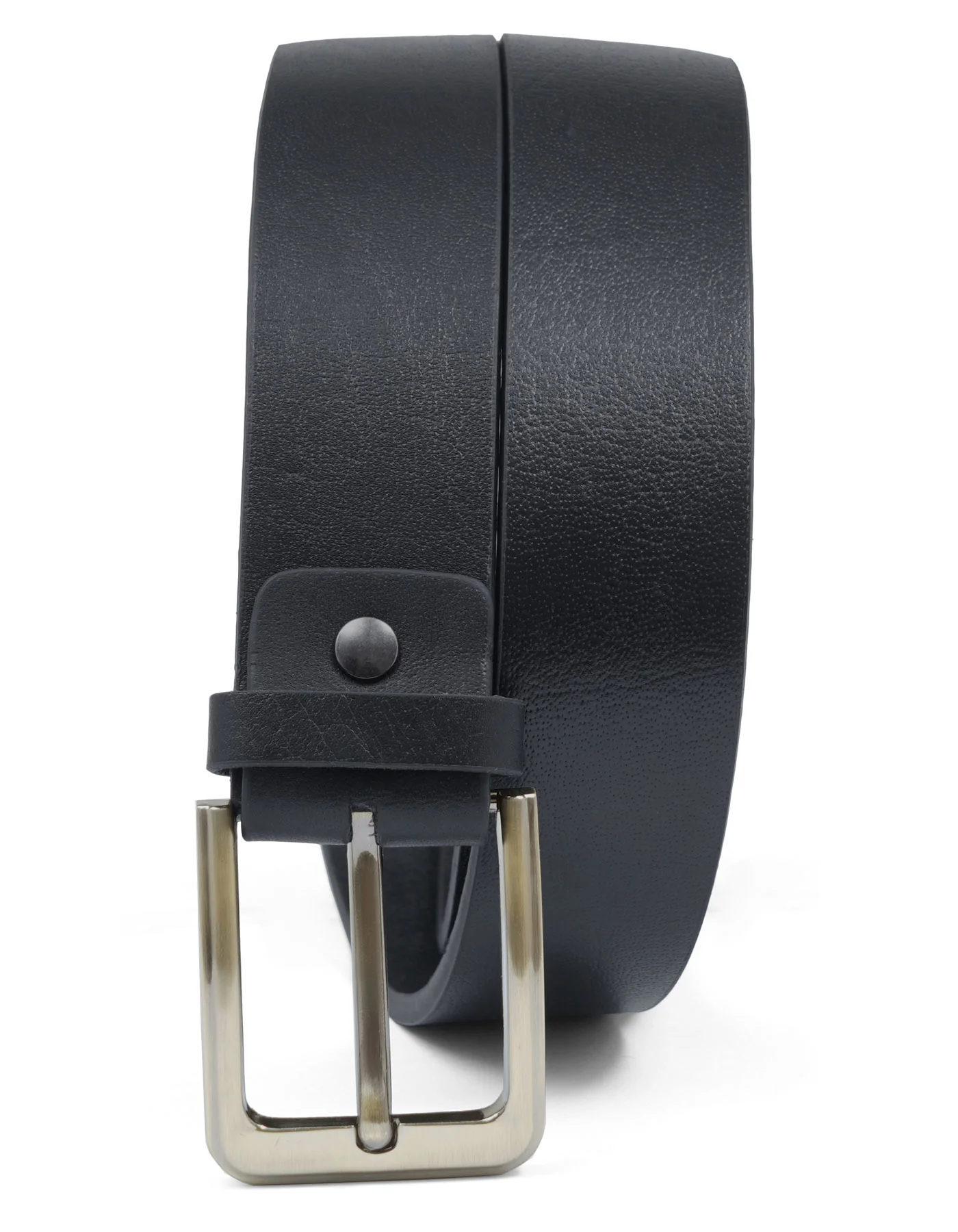Black Texture Casual Belt