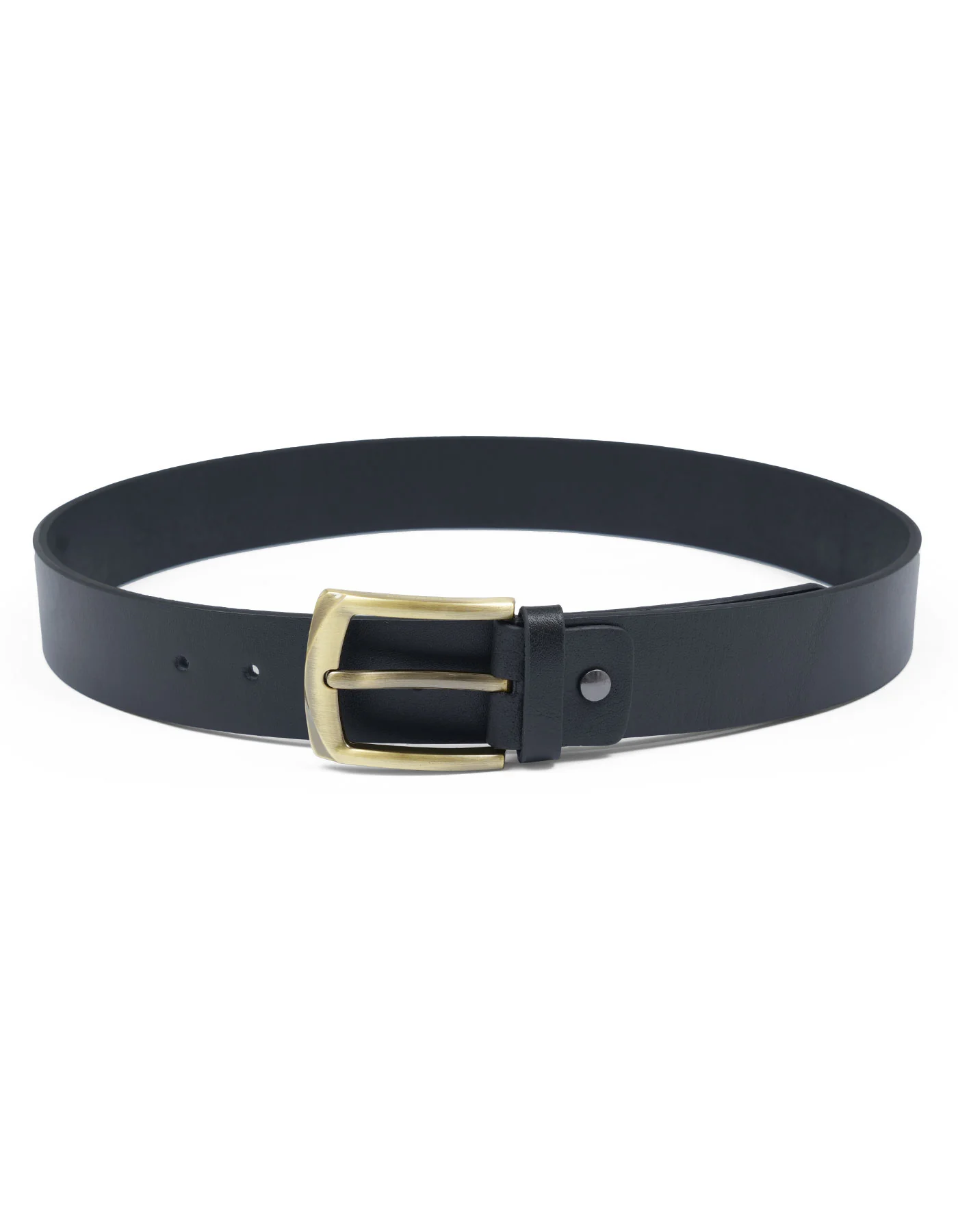 Black Texture Casual Belt - Image 2