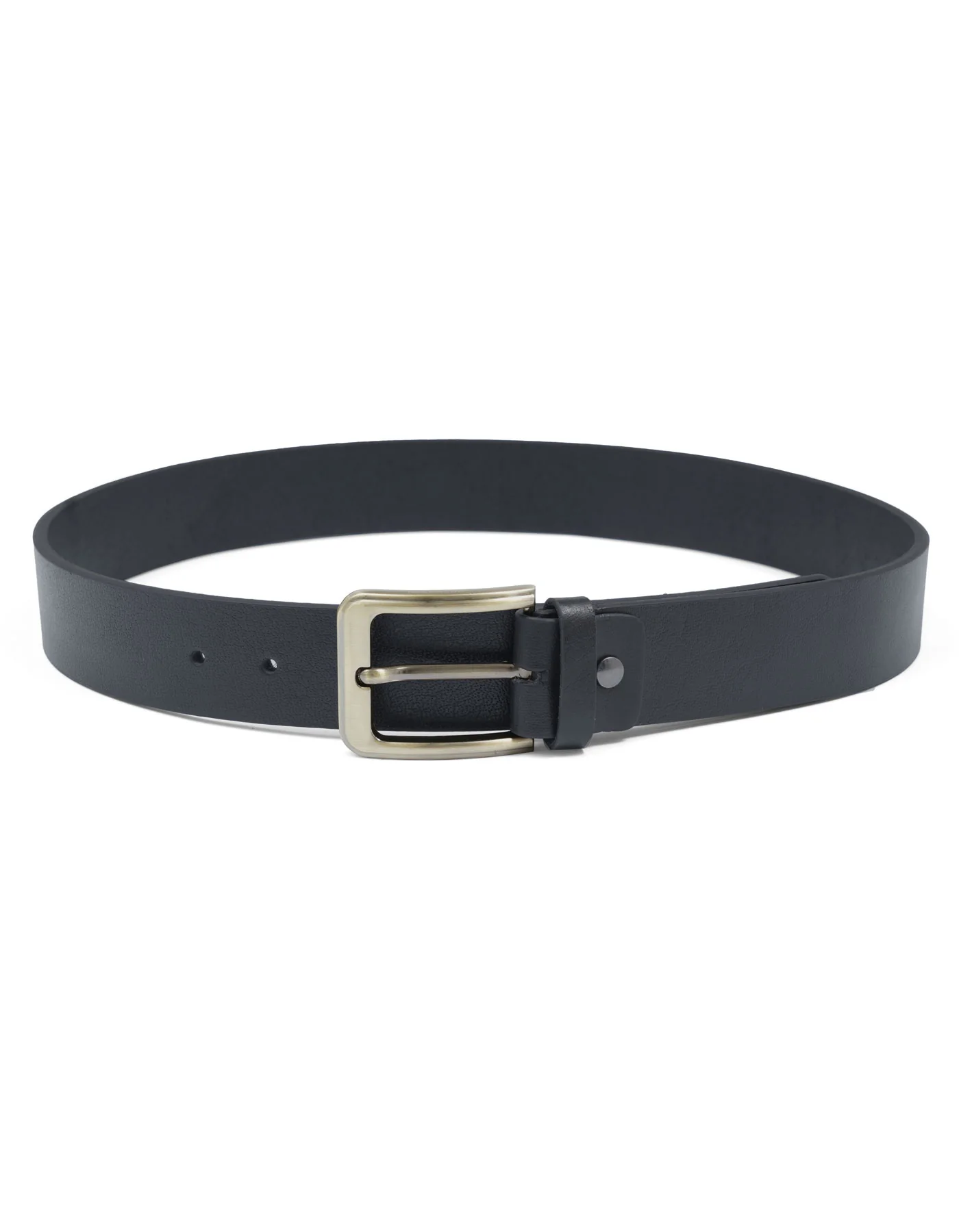 Black Texture Casual Belt - Image 2