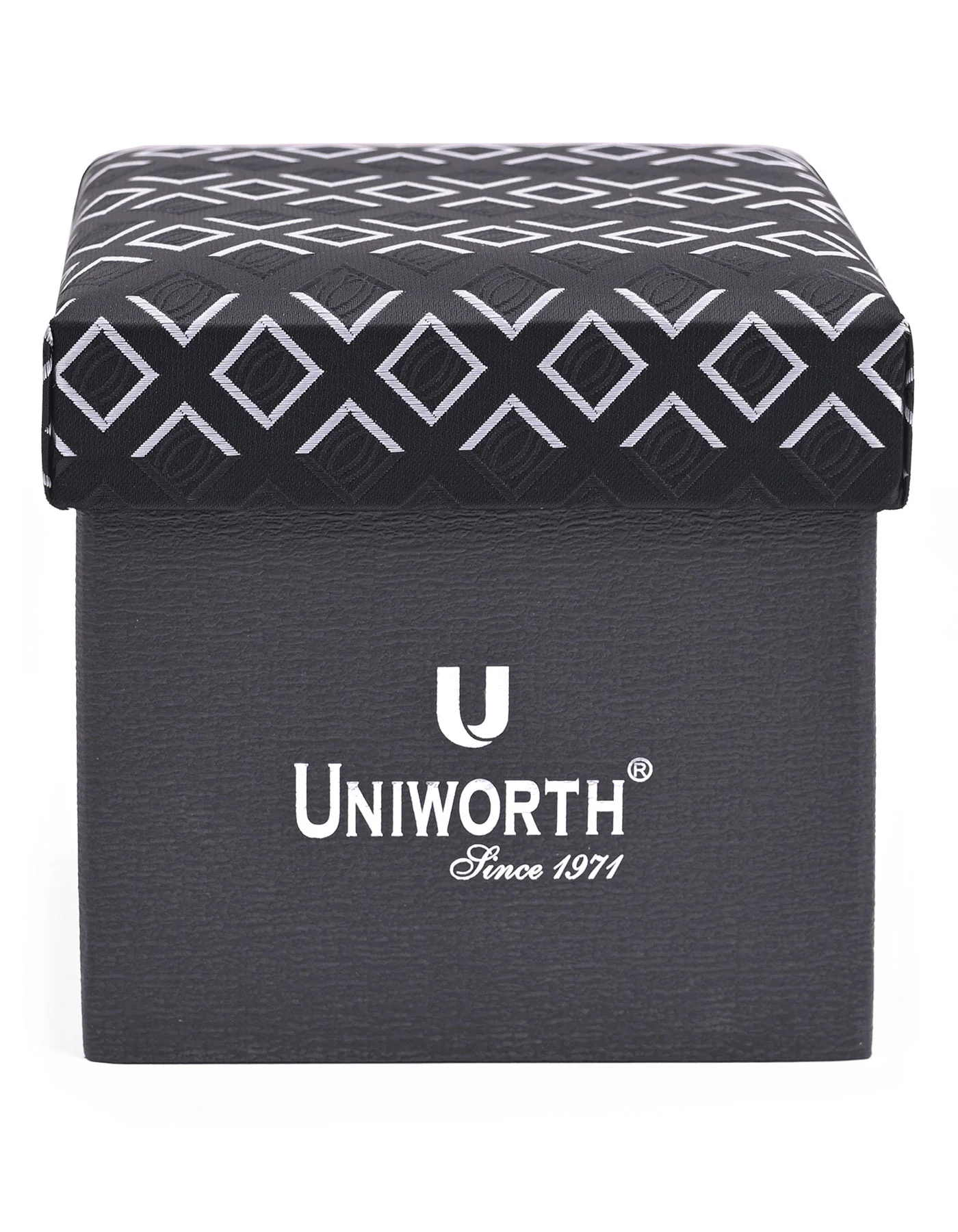 Black Texture Cufflink Tie Set - Image 3