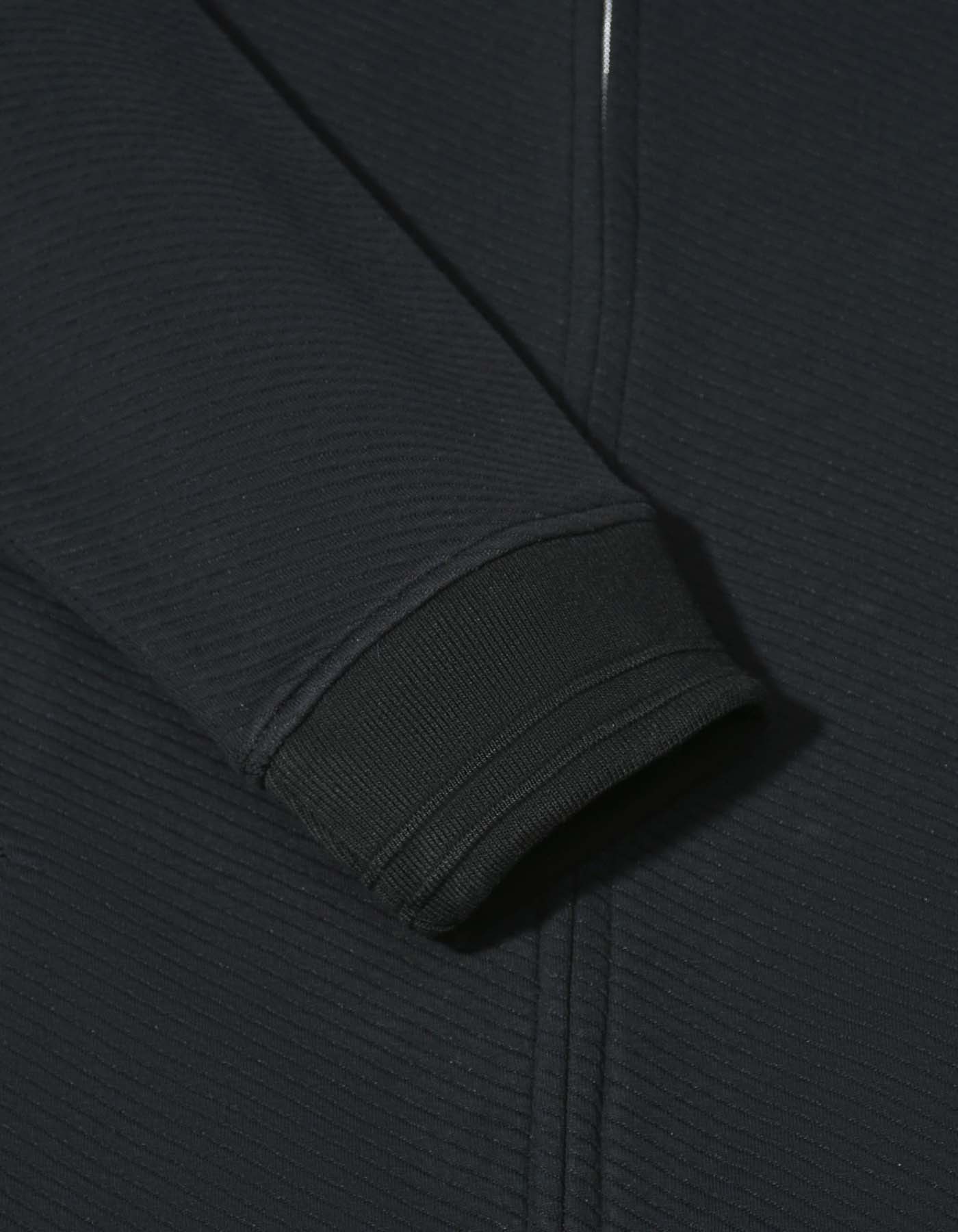 Black Texture Full Zipper - Image 4