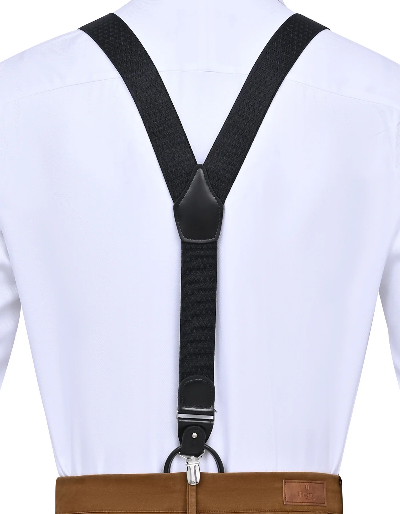 Black Y-back Suspenders - Image 3