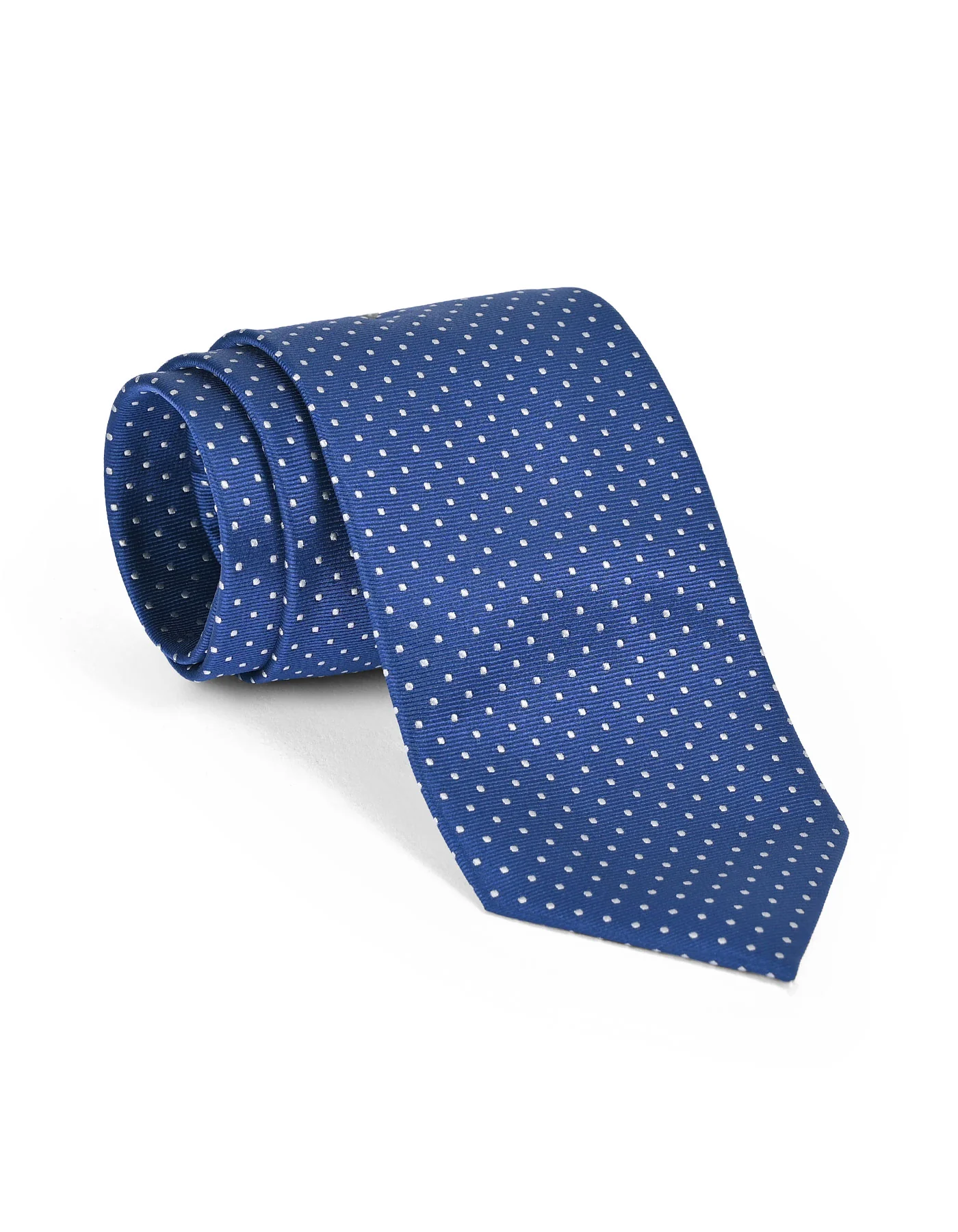 Blue Dotted Tie