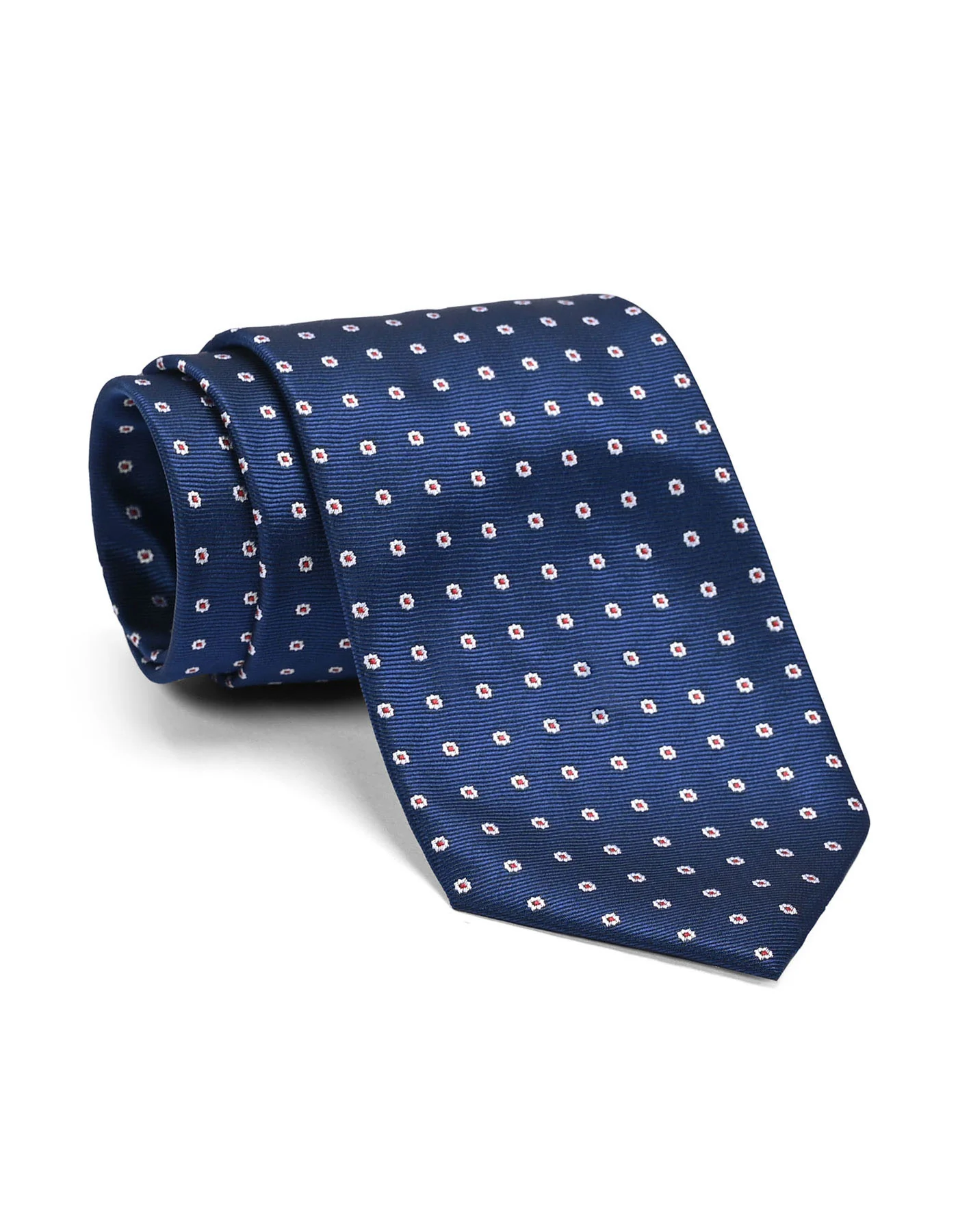 Blue Dotted Tie