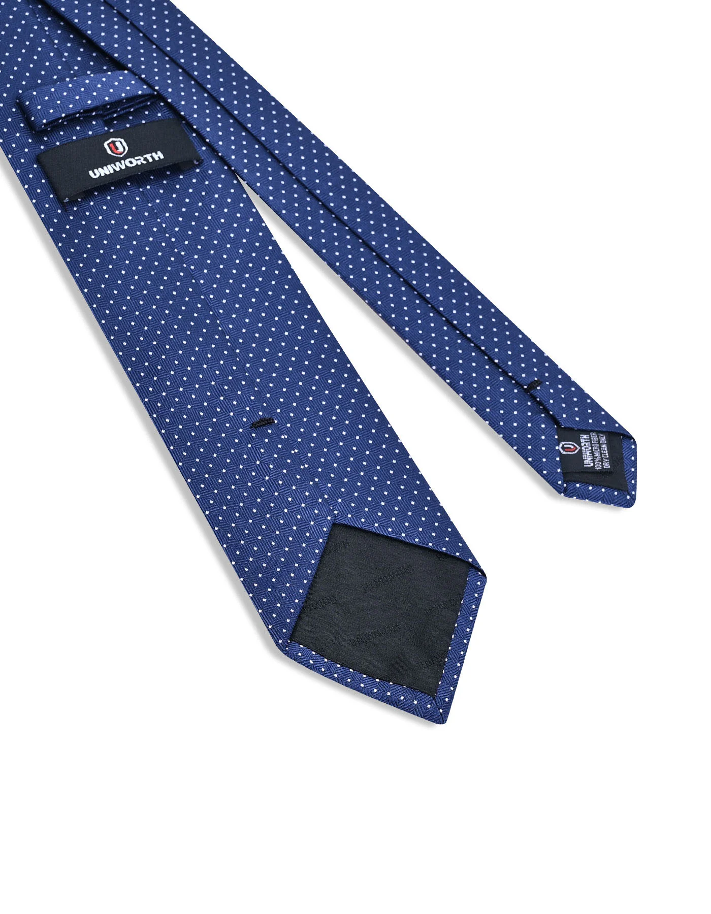 Blue Geometric Tie - Image 3