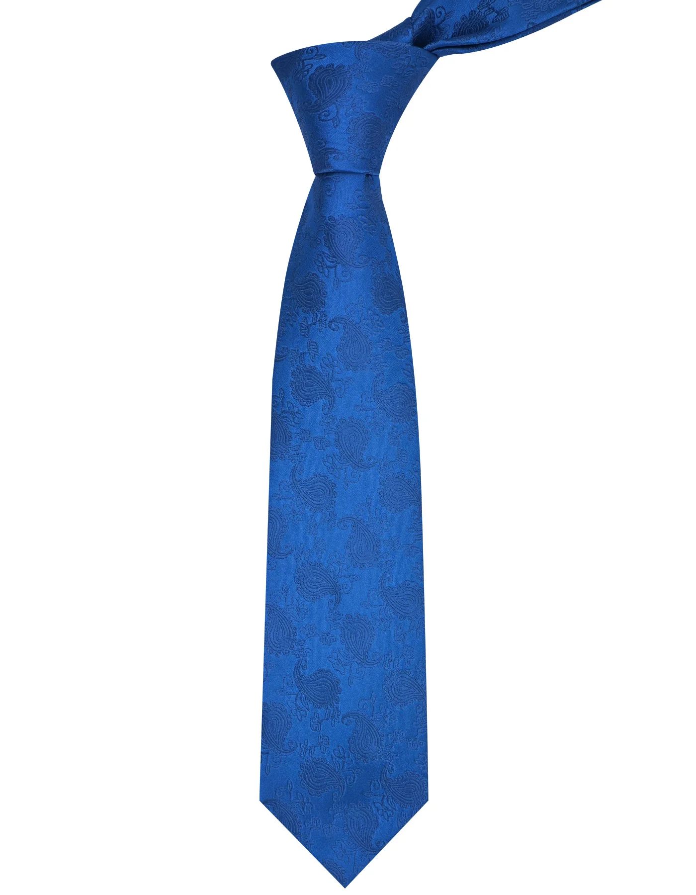 Blue Paisley Tie - Image 2