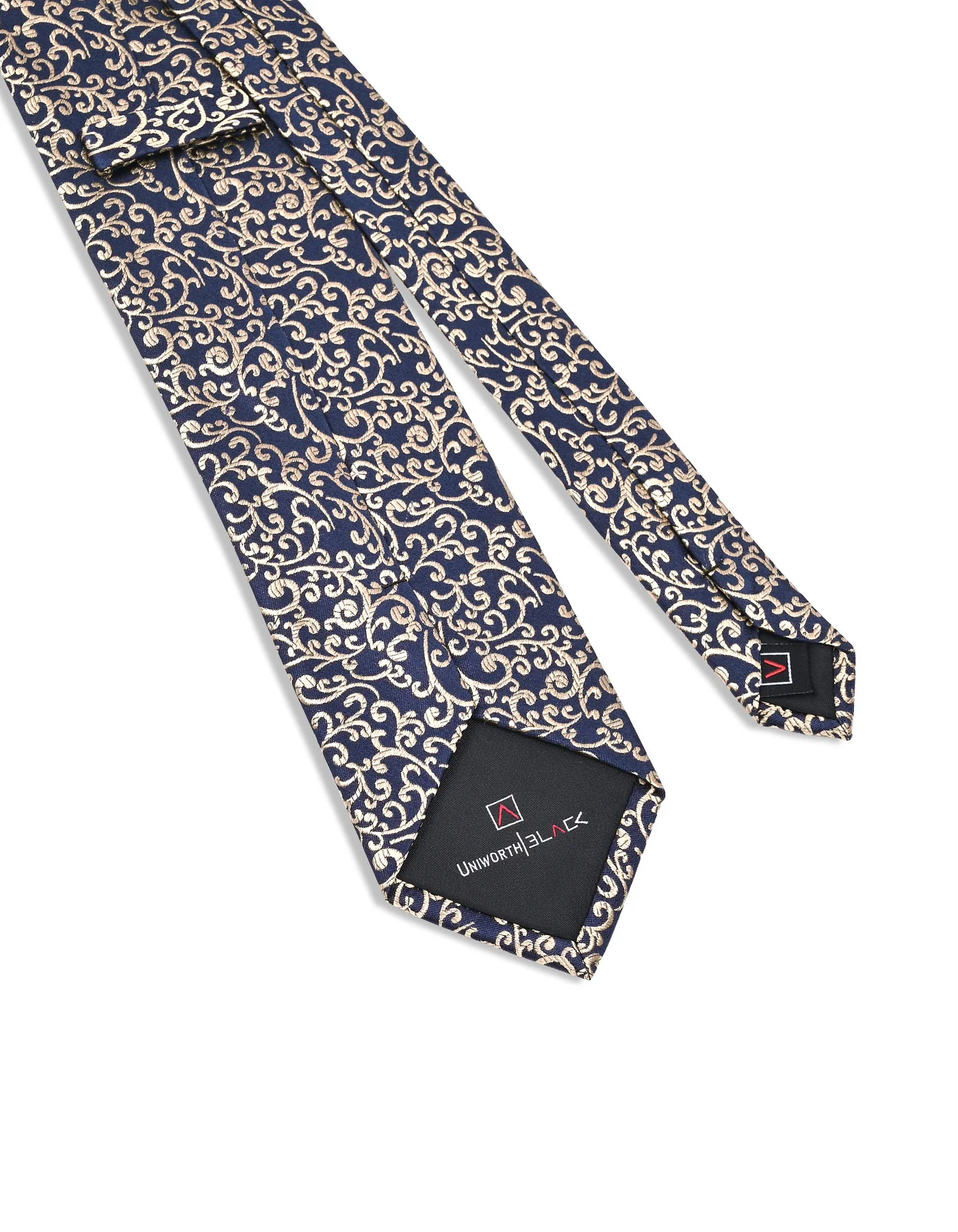 Blue Paisley Tie - Image 3