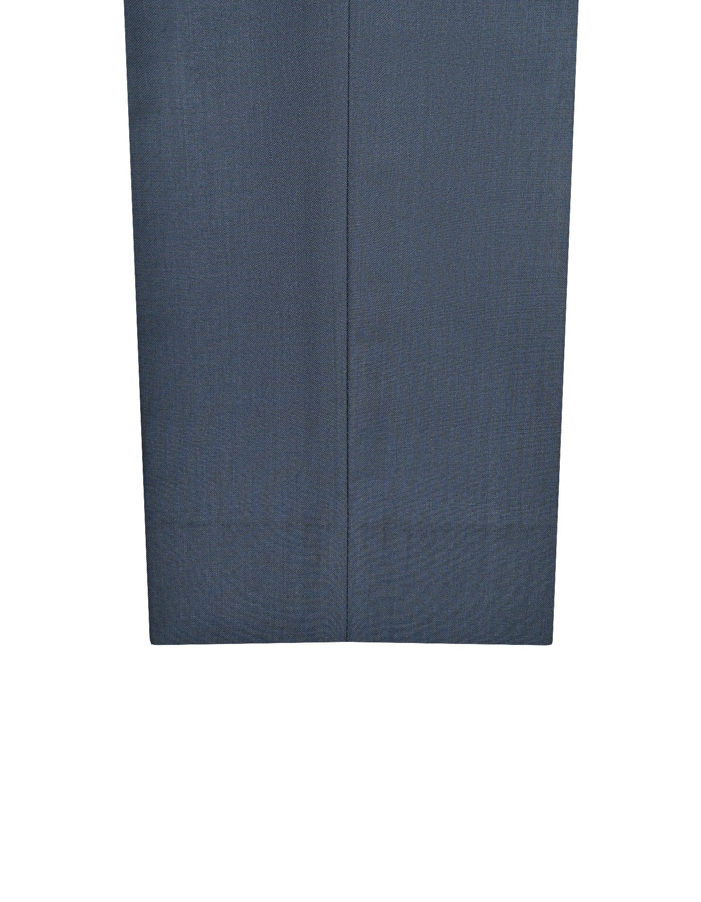 Blue Plain Classic Fit Formal Trouser - Image 3