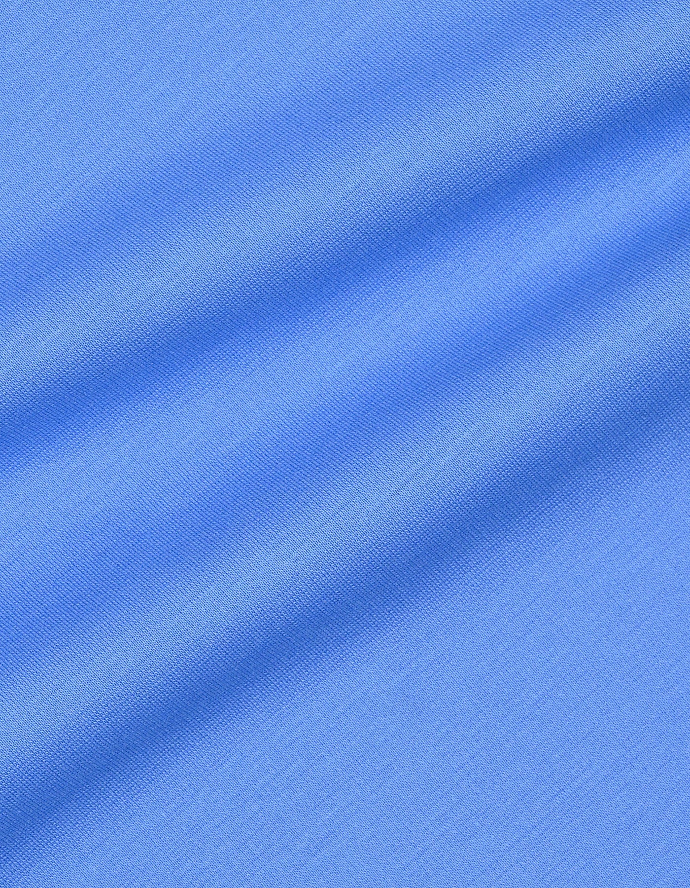 Blue Plain Tailored Smart Fit Shirt - Image 5