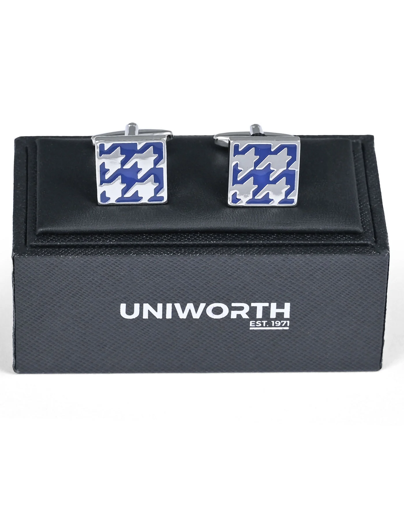 Blue Shiny Cufflink - Image 2