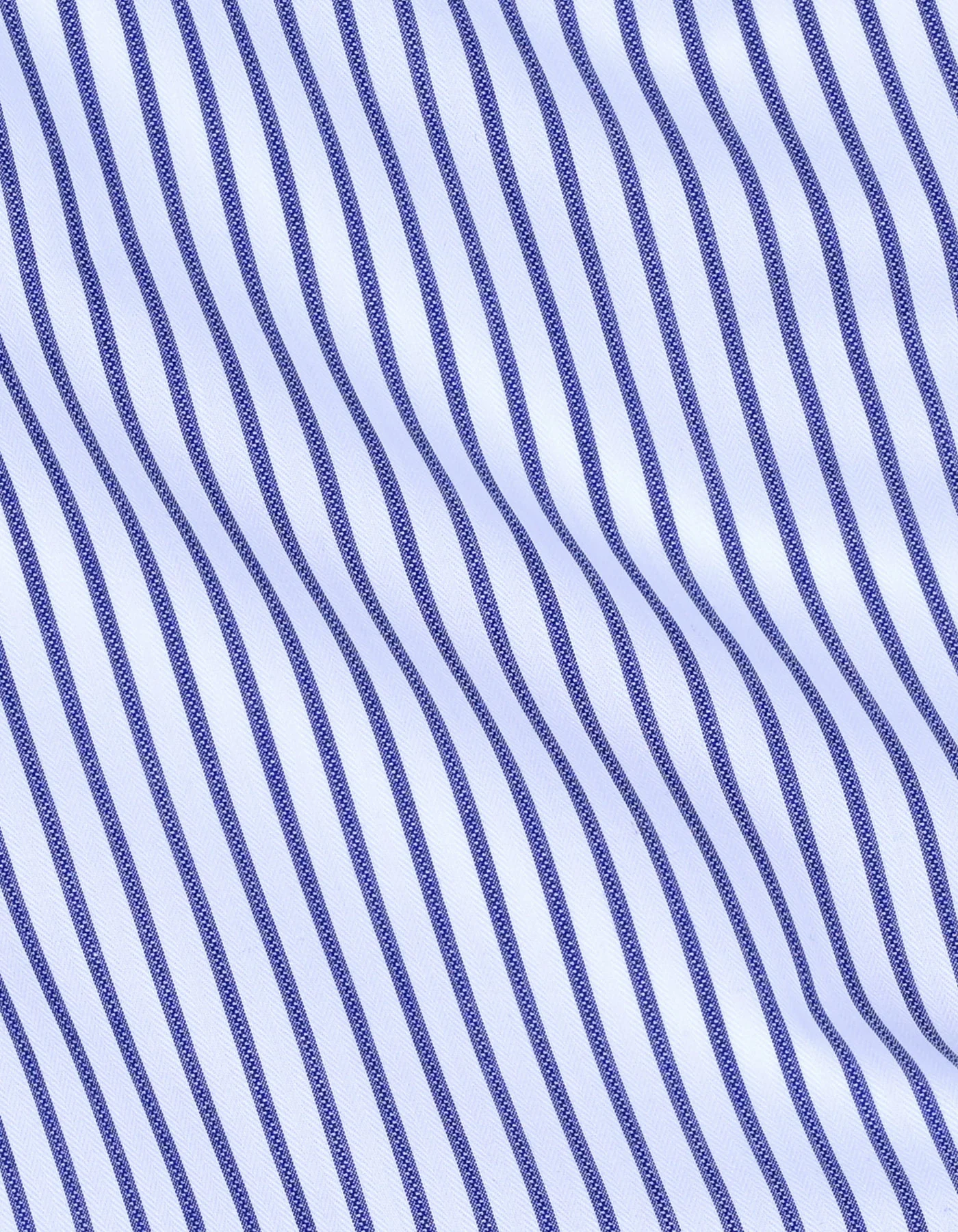 Blue Stripe Tailored Smart Fit Shirt - Image 4