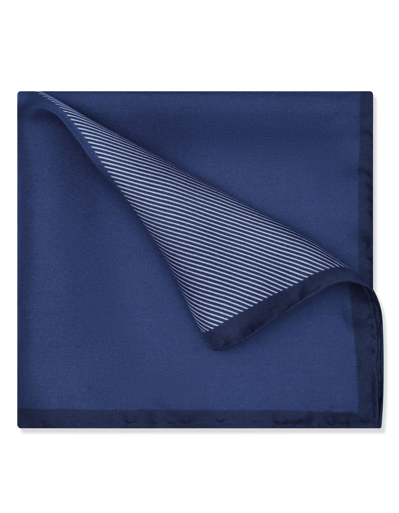 Blue Texture Pocket Square - Image 3