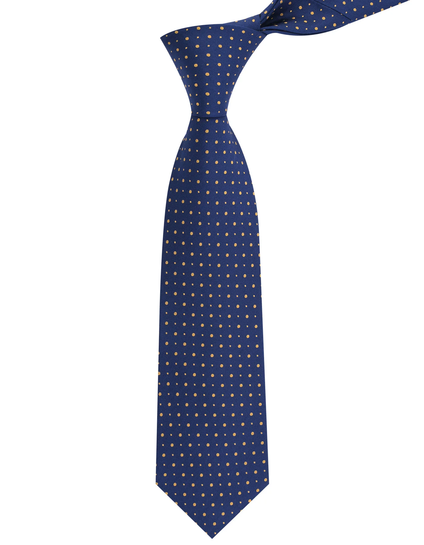 Blue/Yellow Geometric Tie - Image 2