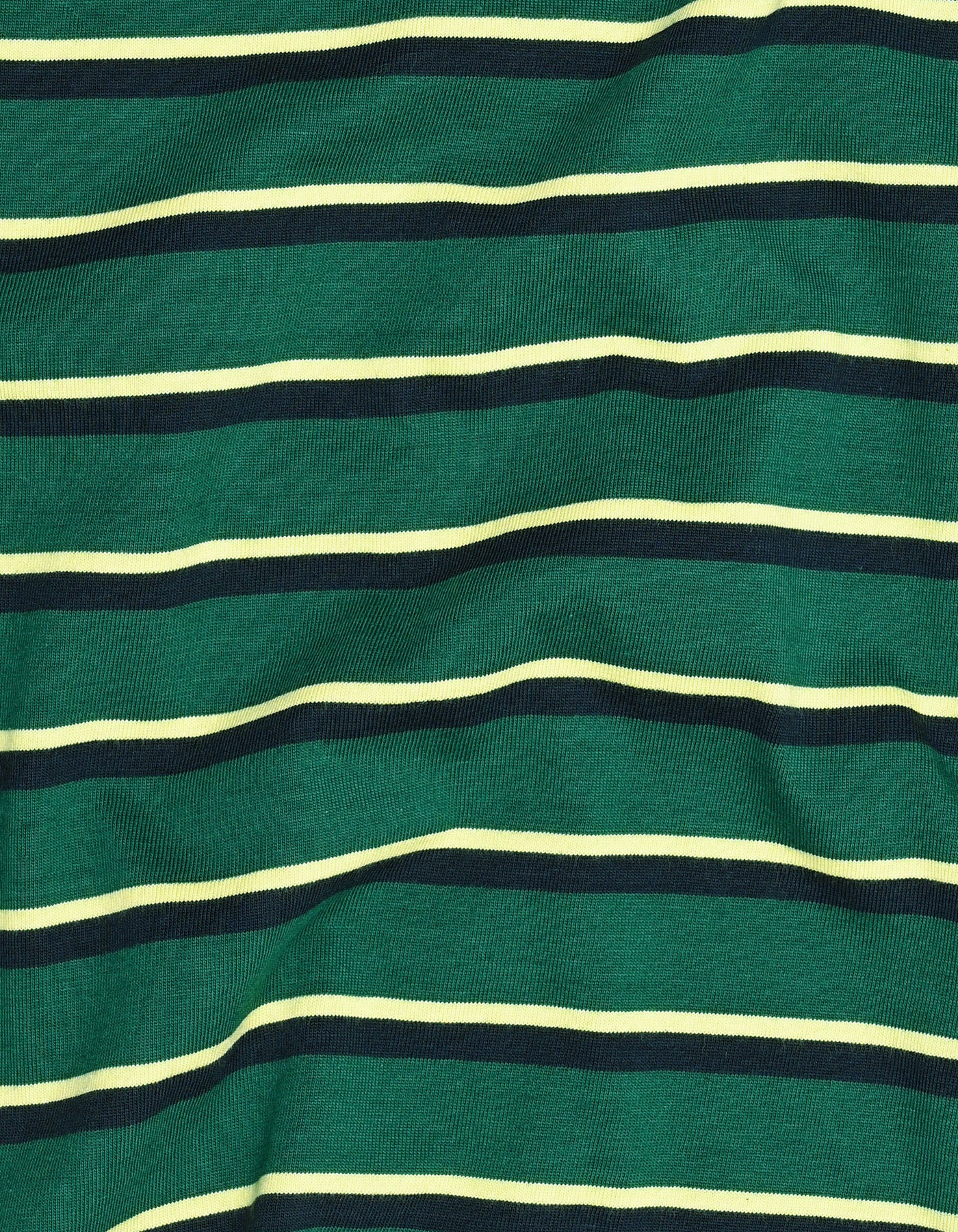 British Green Stripe Crew Neck T-shirt - Image 5